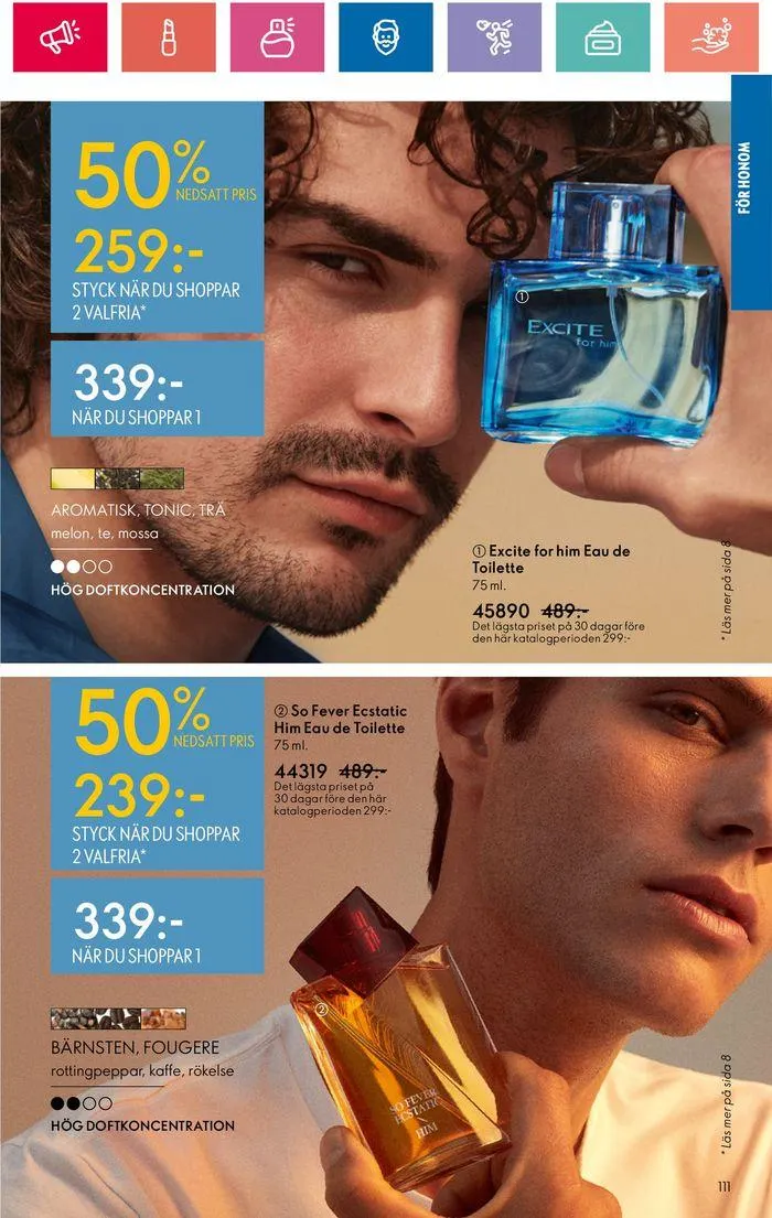 Oriflame reklamblad från 20 juni till 4 juli 2024 - Reklamblad sidor 111