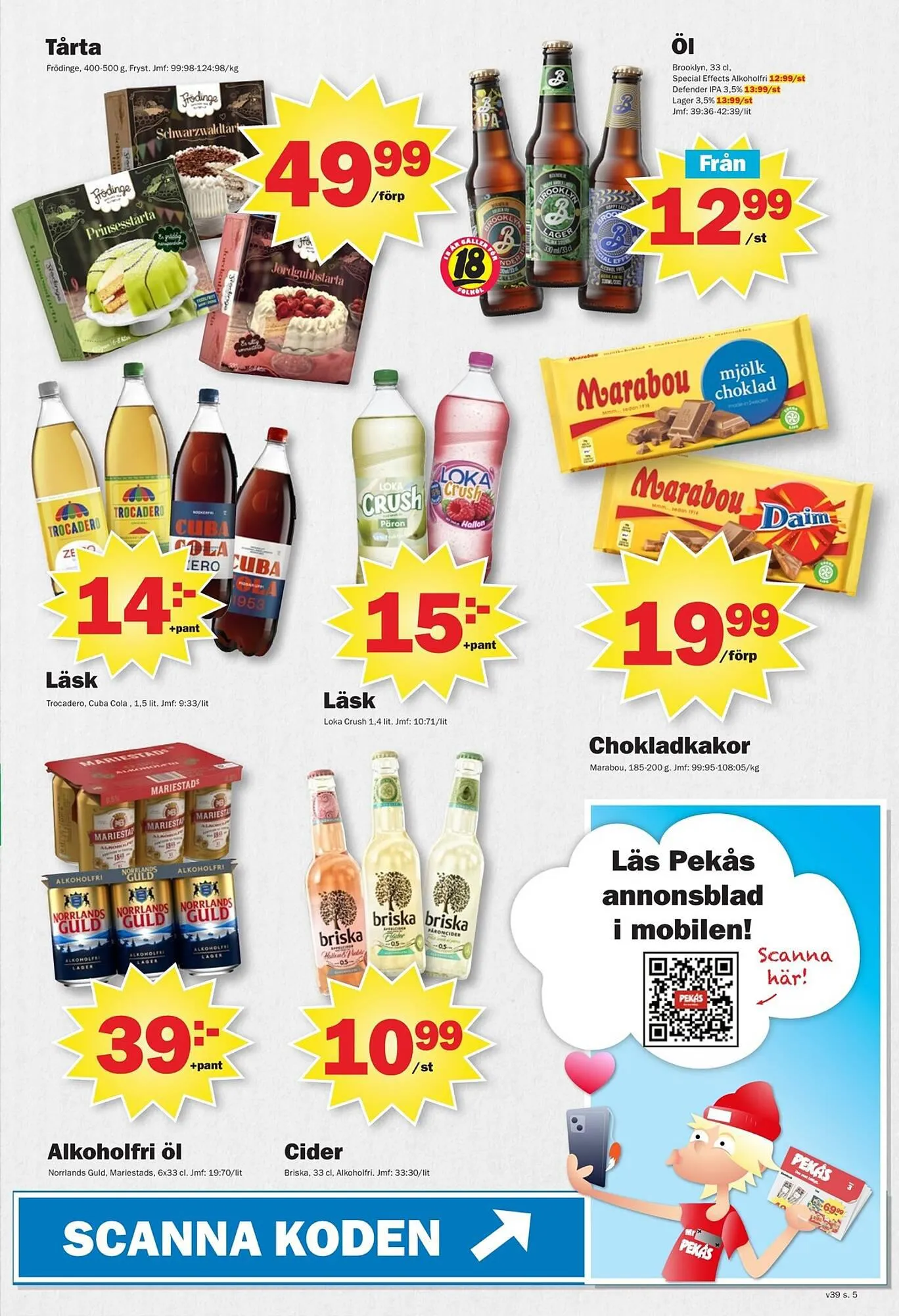 Pekås reklamblad från 25 september till 1 oktober 2023 - Reklamblad sidor 5