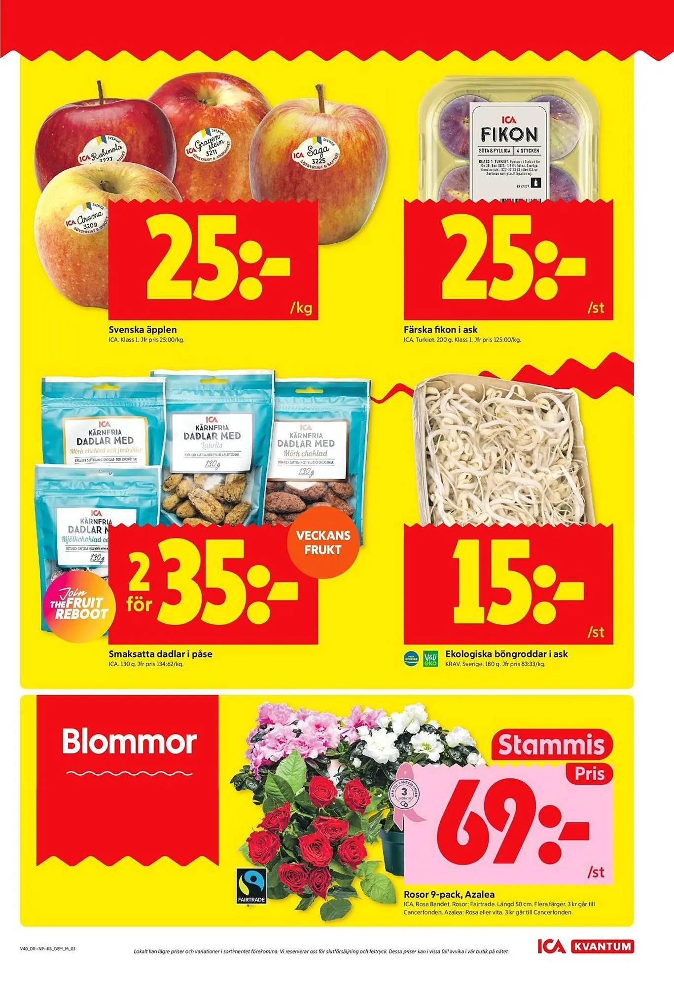 ICA Kvantum reklamblad från 29 september till 5 oktober 2025 - Reklamblad sidor 3