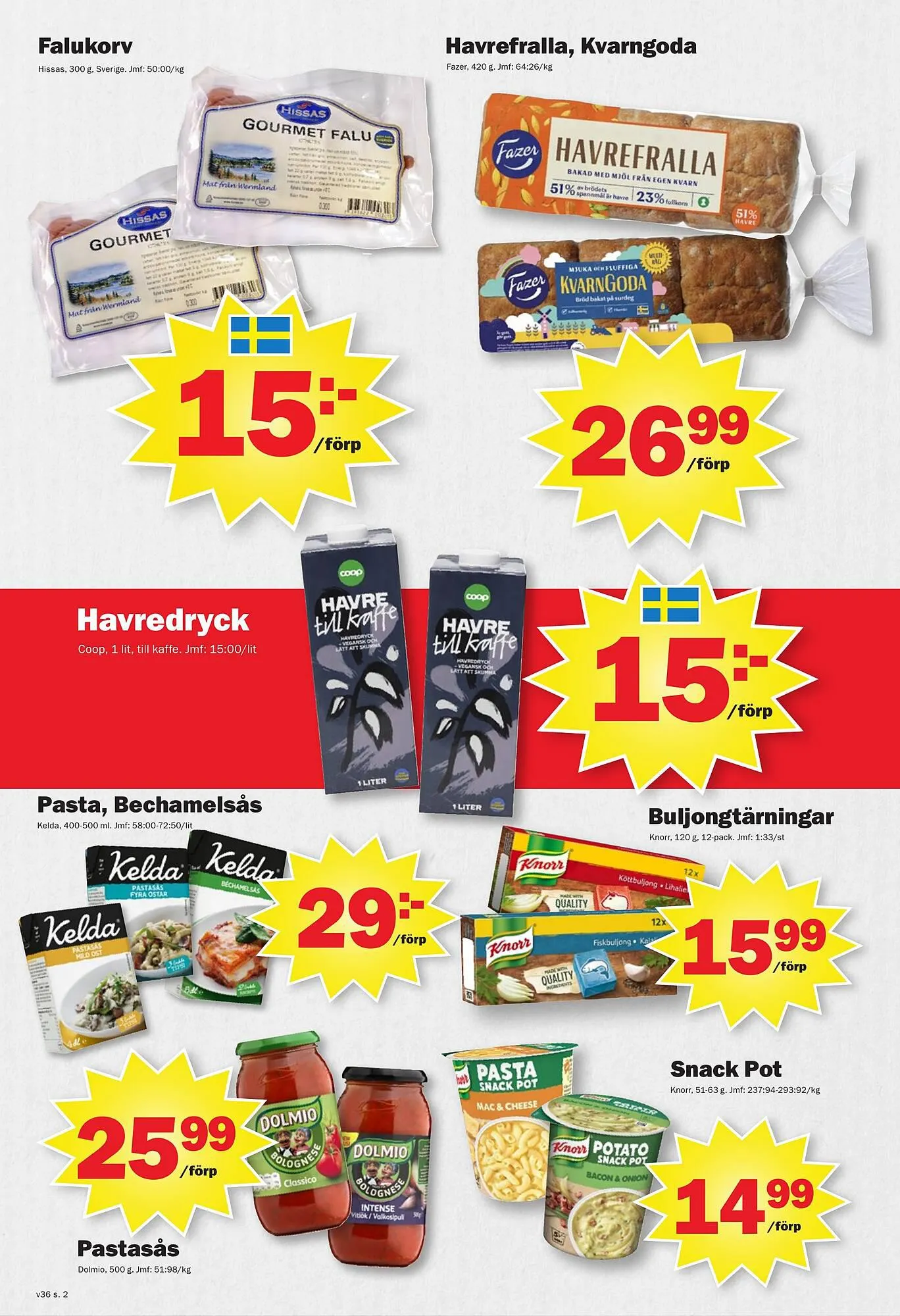 Pekås reklamblad från 4 september till 10 september 2023 - Reklamblad sidor 2