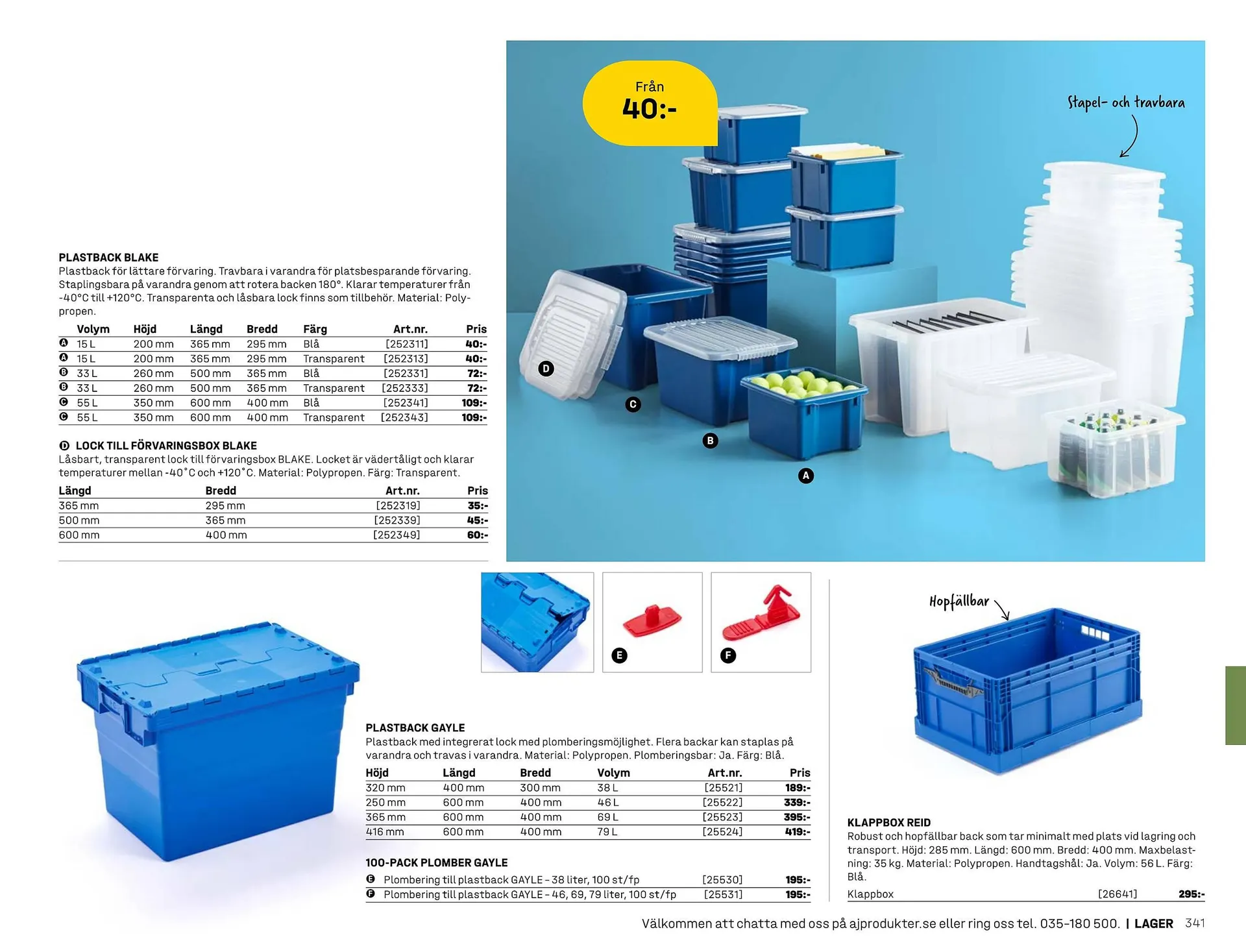 AJ Produkter reklamblad från 1 januari till 31 december 2025 - Reklamblad sidor 341