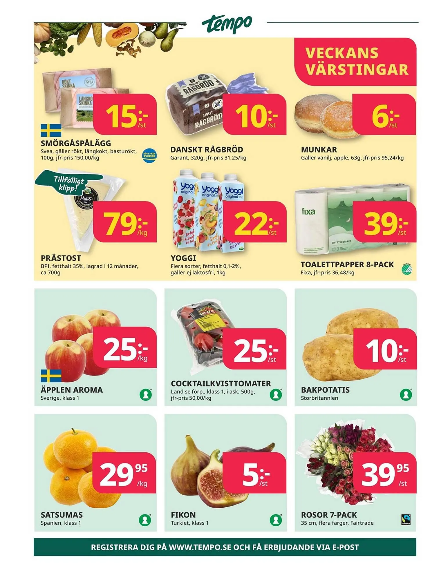 Tempo reklamblad från 25 september till 1 oktober 2023 - Reklamblad sidor 4
