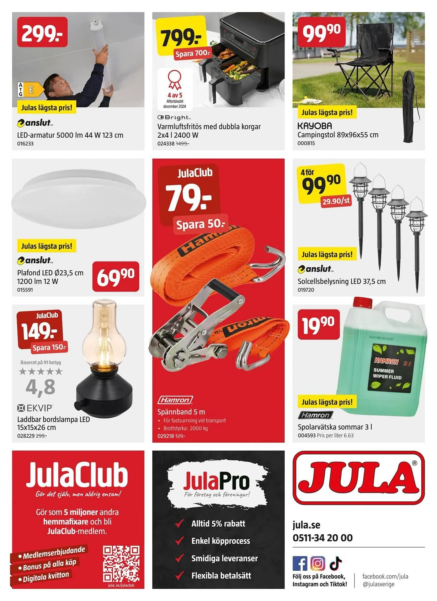 Jula reklamblad från 24 juli till 6 augusti 2025 - Reklamblad sidor 18