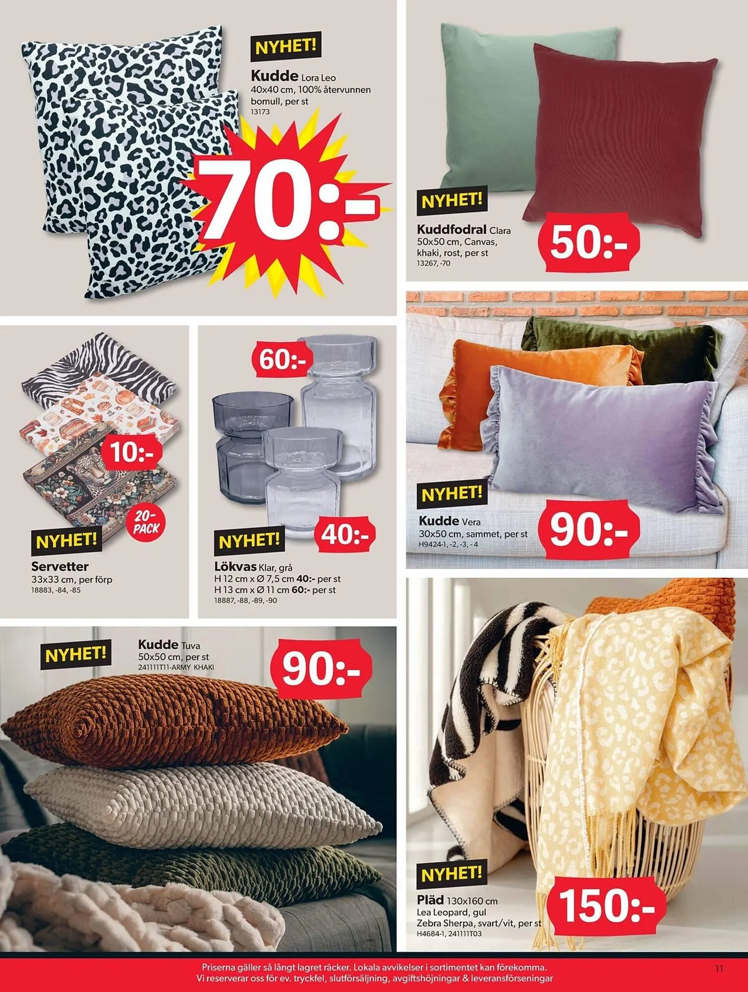 DollarStore reklamblad från 25 augusti till 7 september 2025 - Reklamblad sidor 11