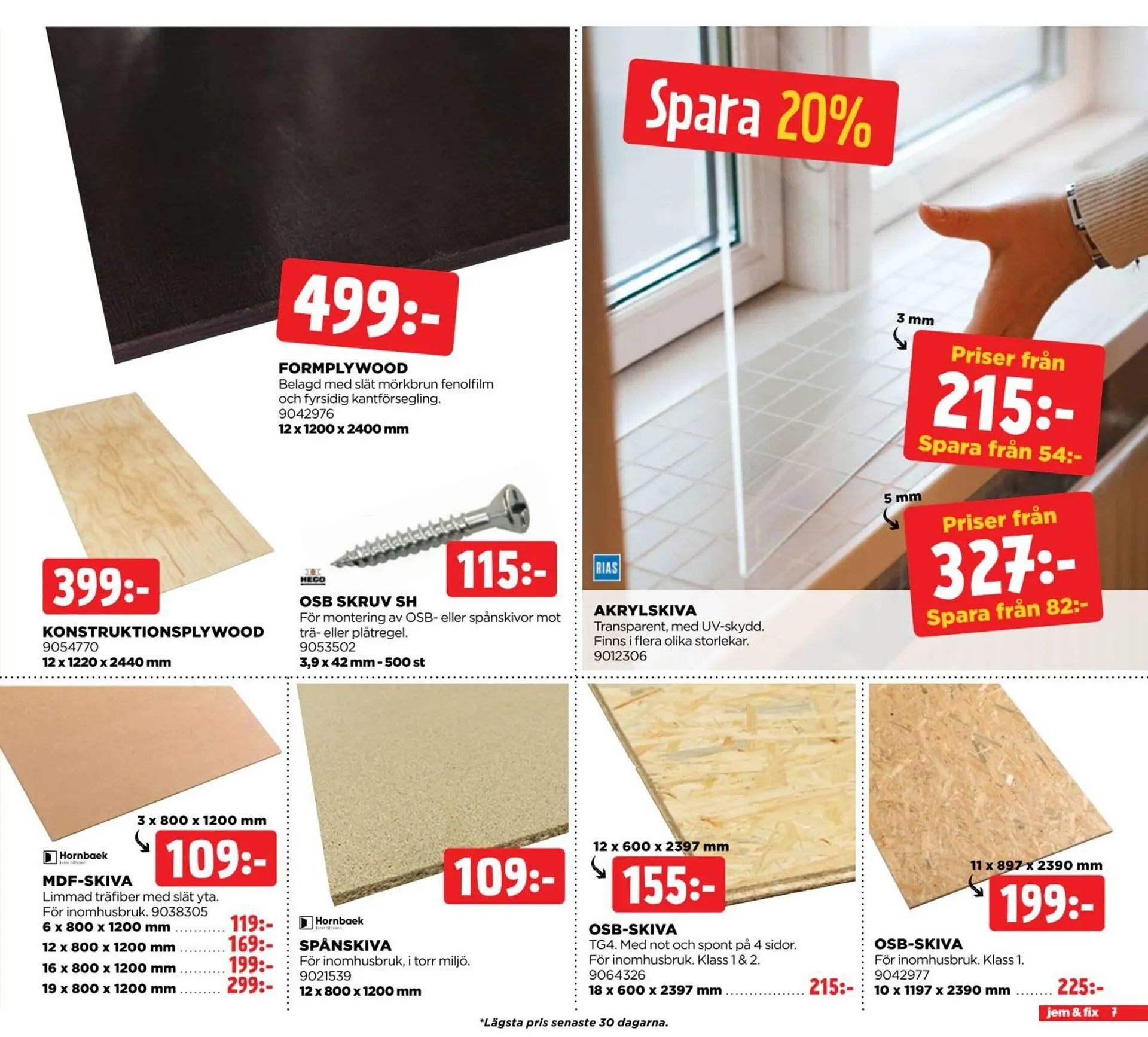 Jem&Fix reklamblad från 25 augusti till 8 september 2025 - Reklamblad sidor 7