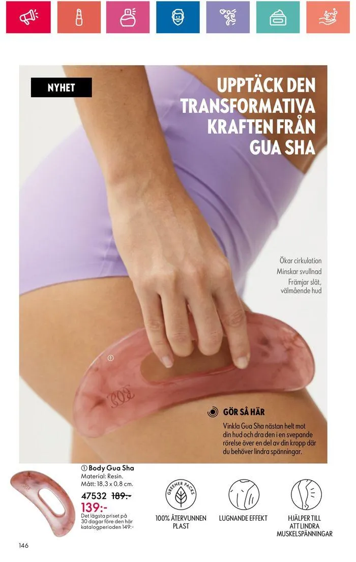 Oriflame reklamblad från 20 juni till 4 juli 2024 - Reklamblad sidor 146