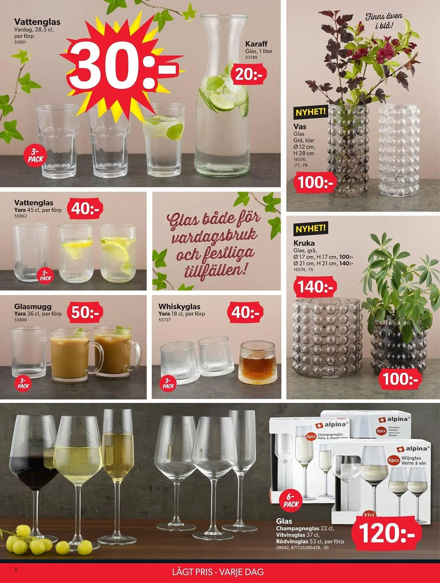 DollarStore reklamblad från 19 augusti till 19 september 2024 - Reklamblad sidor 8