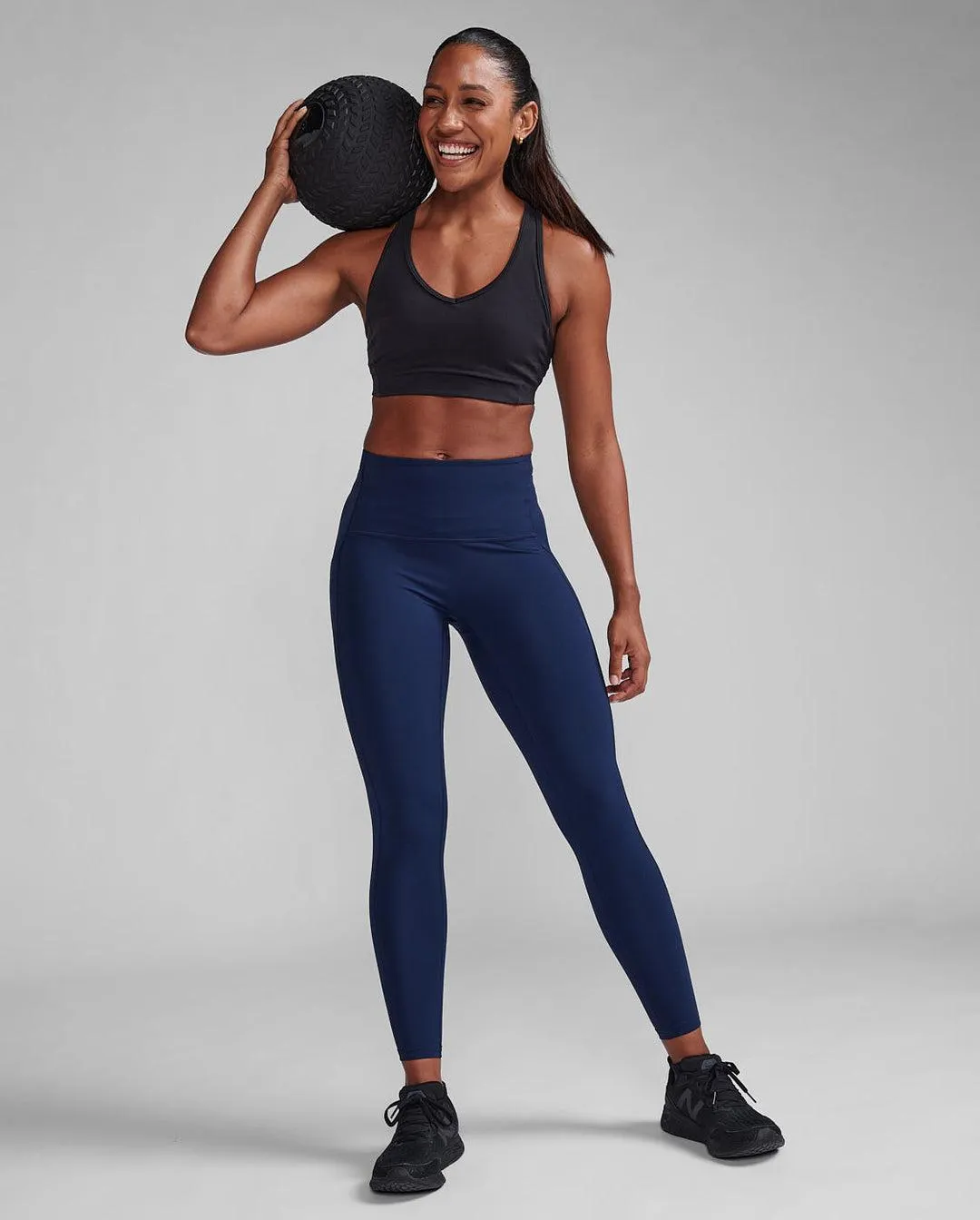 Form Stash Hi-rise Comp Tight Midnight/white