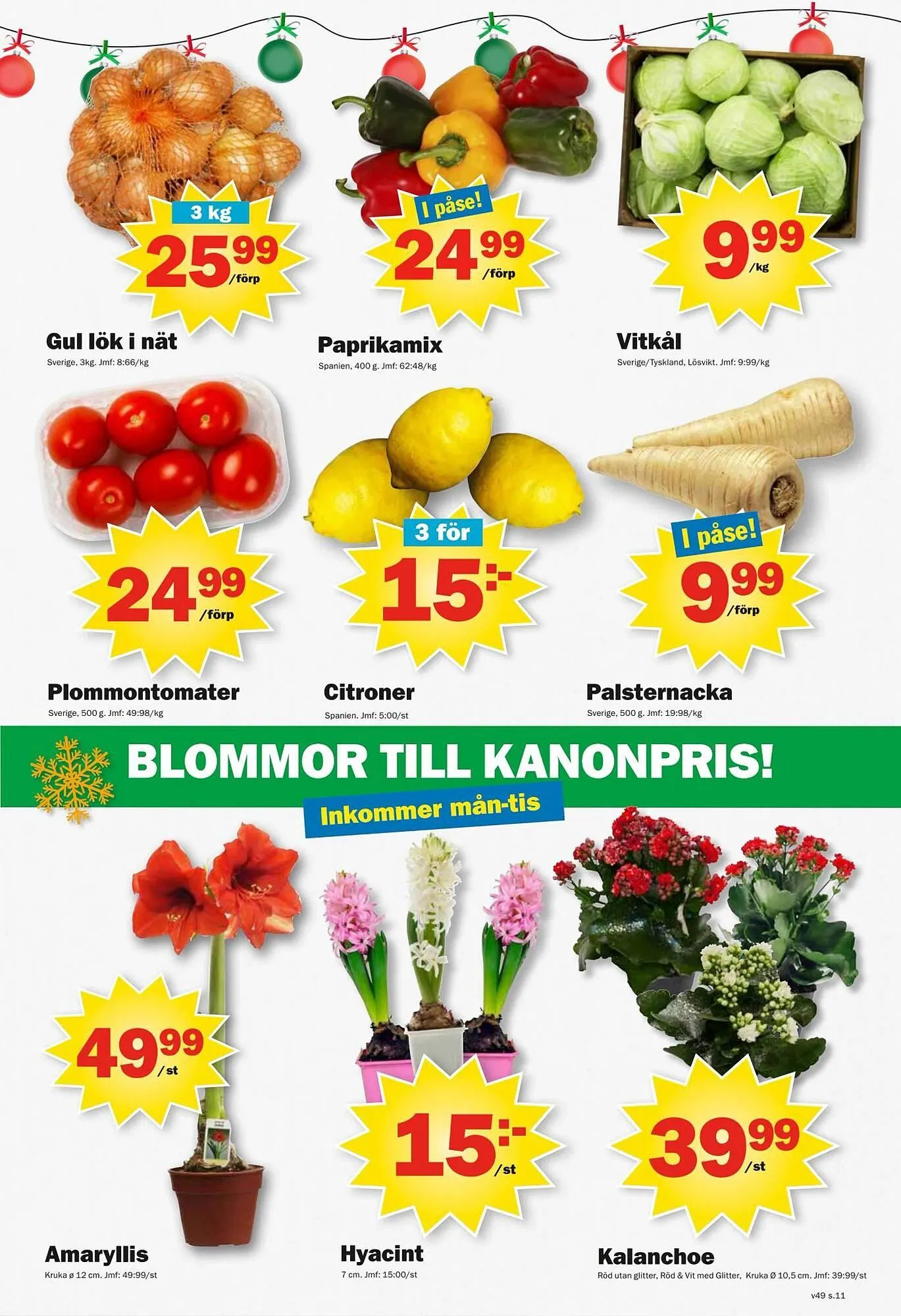 Pekås reklamblad från 1 december till 8 december 2025 - Reklamblad sidor 11