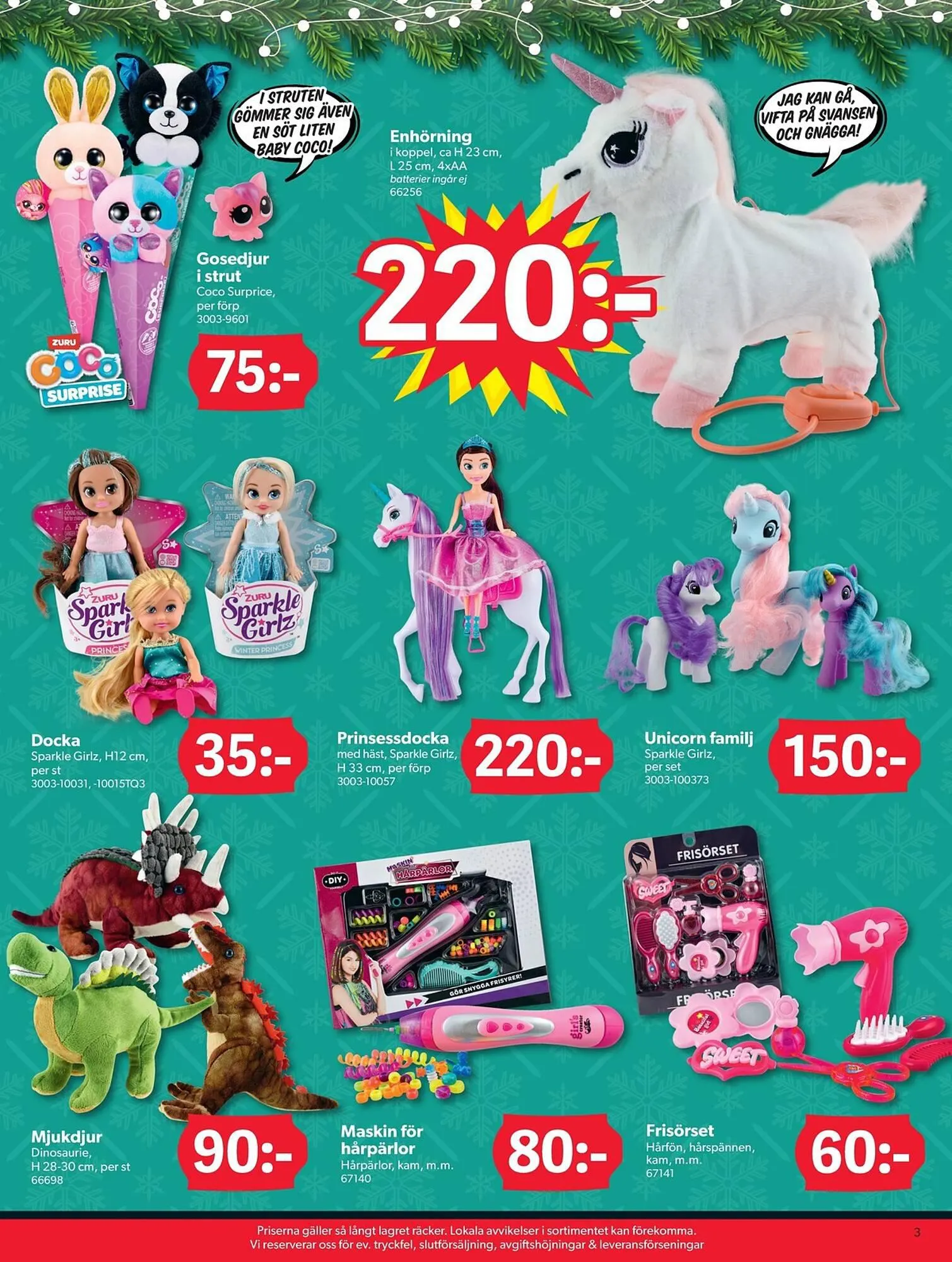 DollarStore reklamblad från 20 november till 20 december 2023 - Reklamblad sidor 3