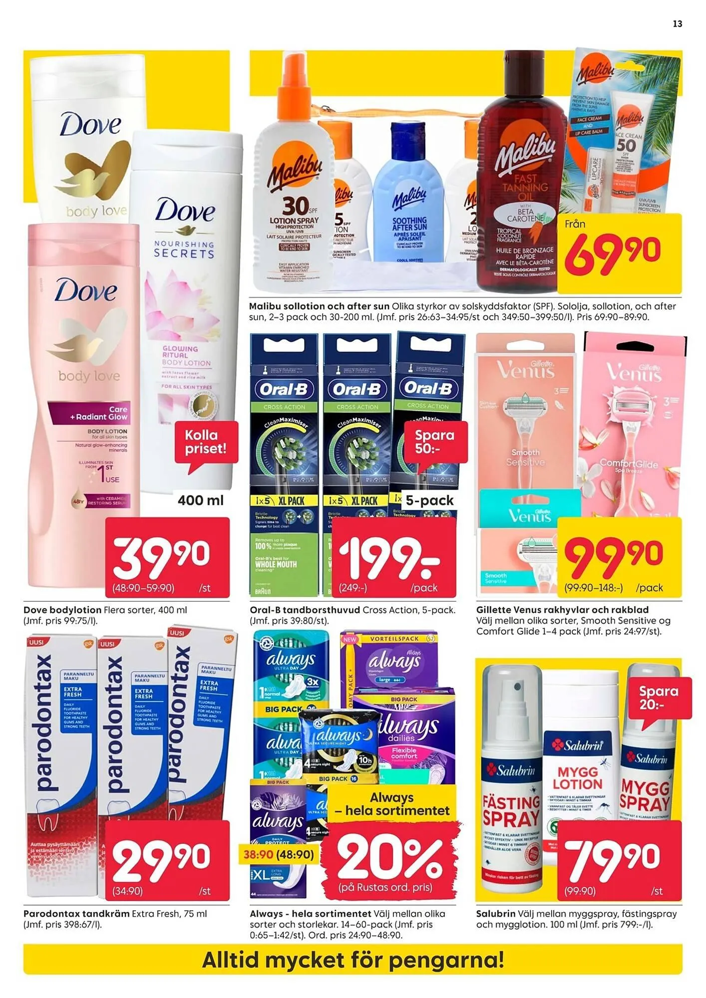 Rusta reklamblad från 7 juli till 13 juli 2025 - Reklamblad sidor 13