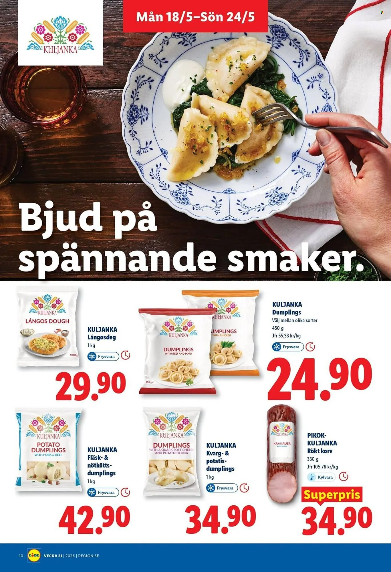 Lidl reklamblad från 18 maj till 24 maj 2026 - Reklamblad sidor 10