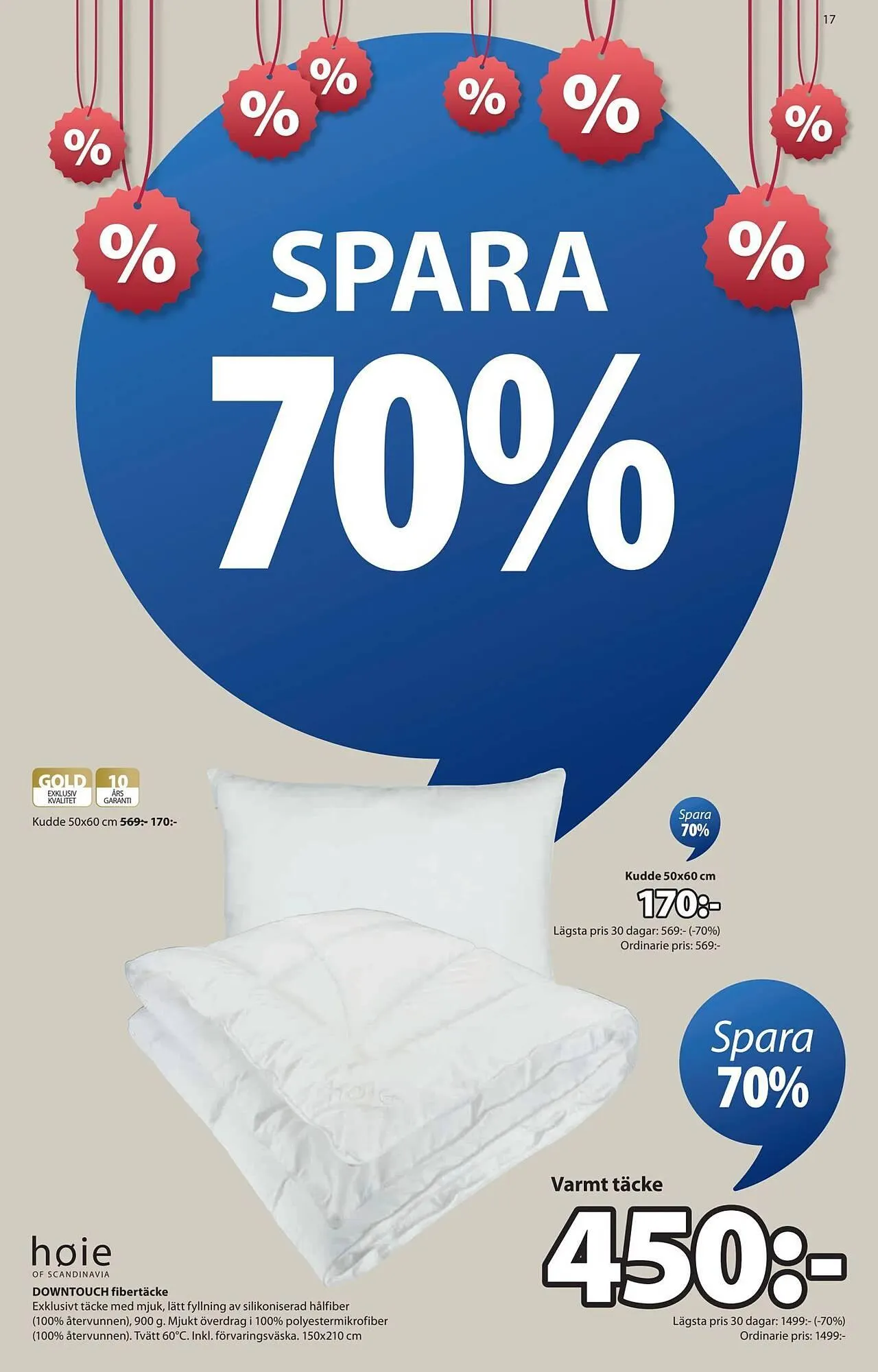 JYSK reklamblad från 24 december till 19 januari 2026 - Reklamblad sidor 17