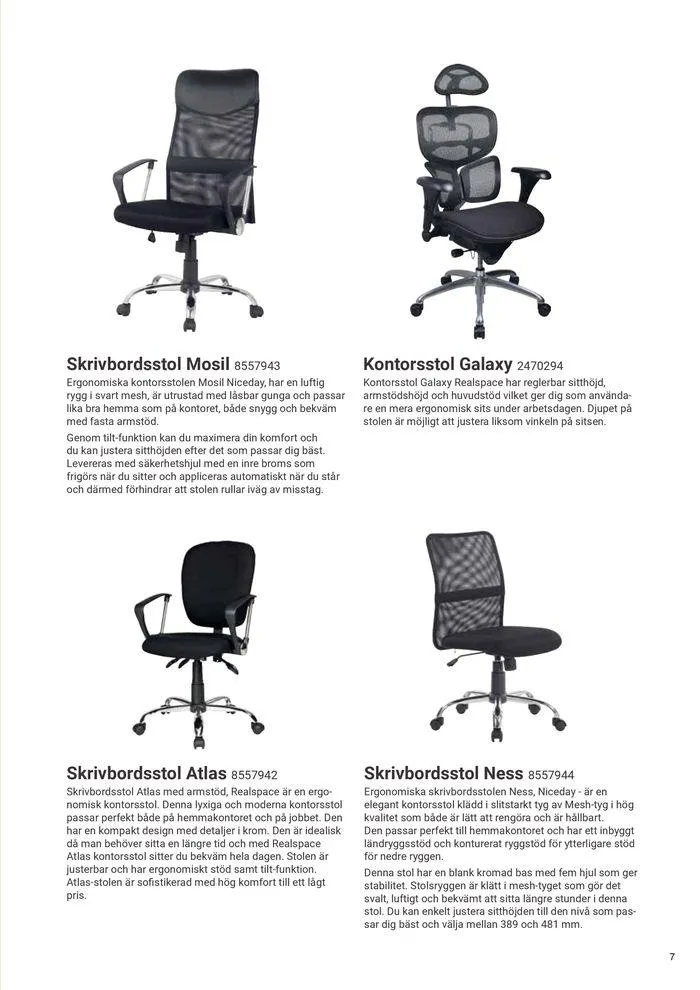 Office Depot Kontoret 2024  från 8 februari till 31 december 2024 - Reklamblad sidor 7