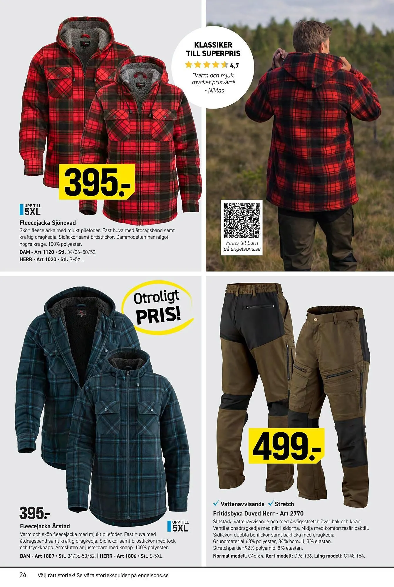Engelsons reklamblad från 1 september till 3 september 2025 - Reklamblad sidor 24