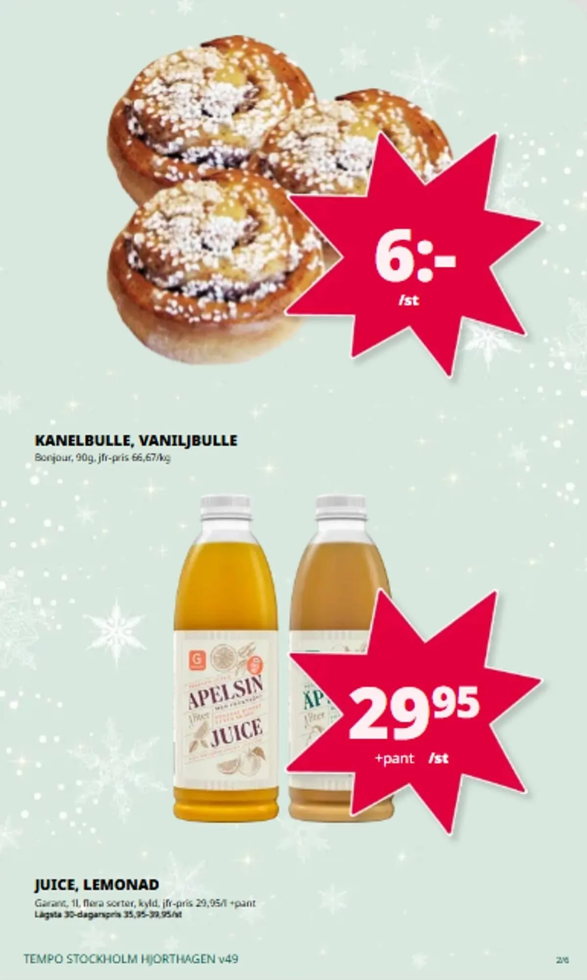 Tempo reklamblad från 1 december till 7 december 2025 - Reklamblad sidor 2