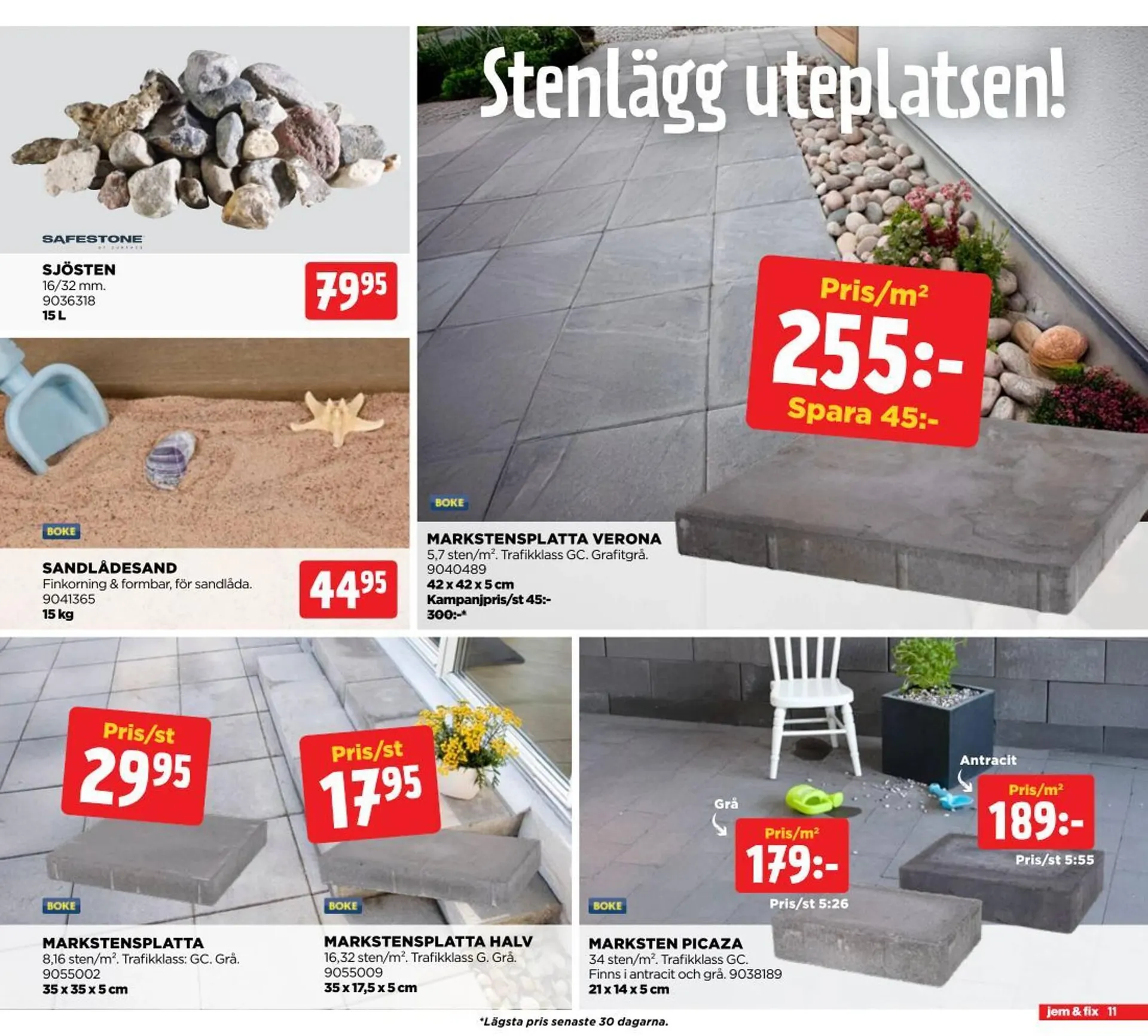 Jem&Fix reklamblad från 24 mars till 6 april 2025 - Reklamblad sidor 11