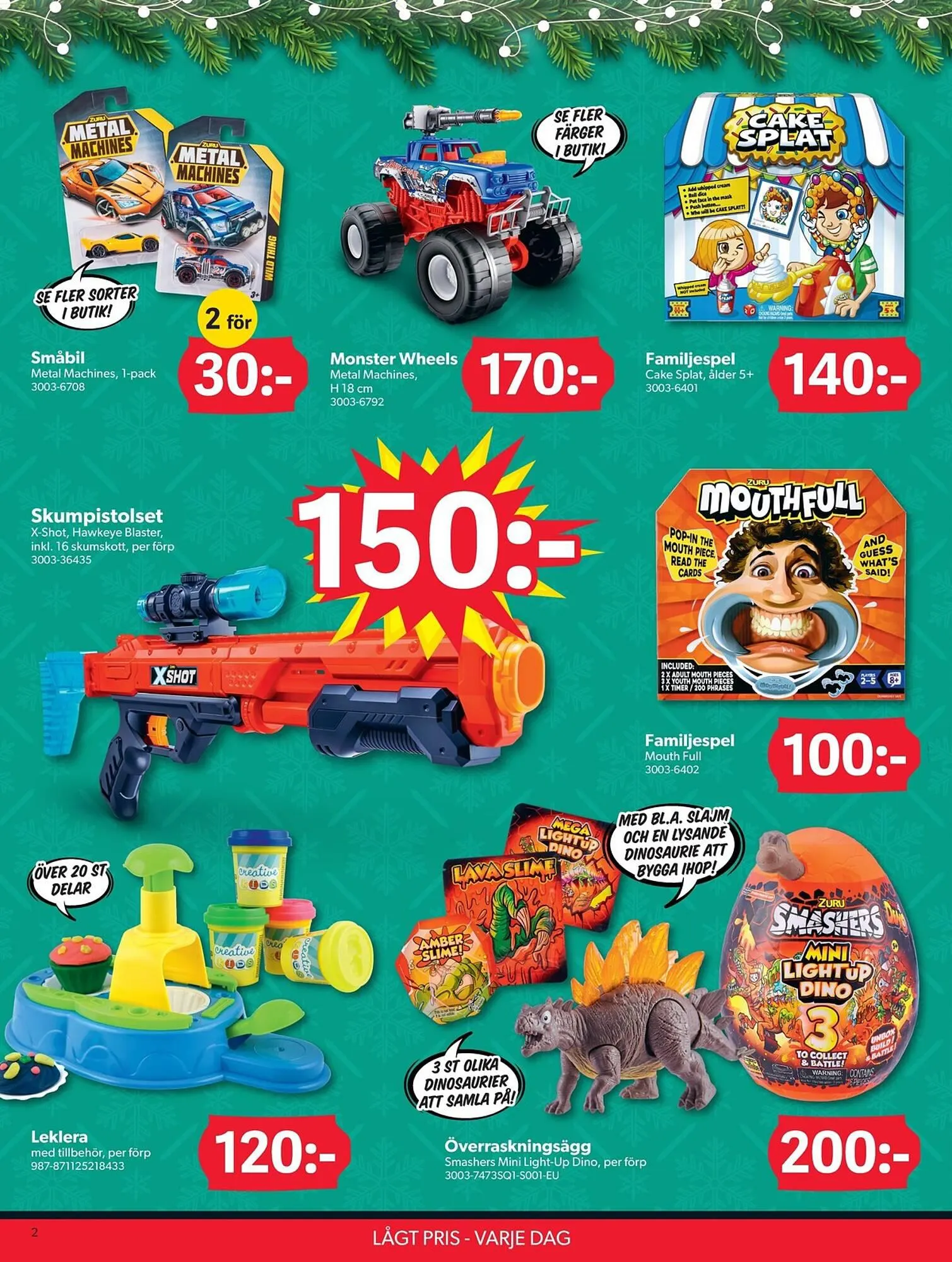 DollarStore reklamblad från 20 november till 20 december 2023 - Reklamblad sidor 2
