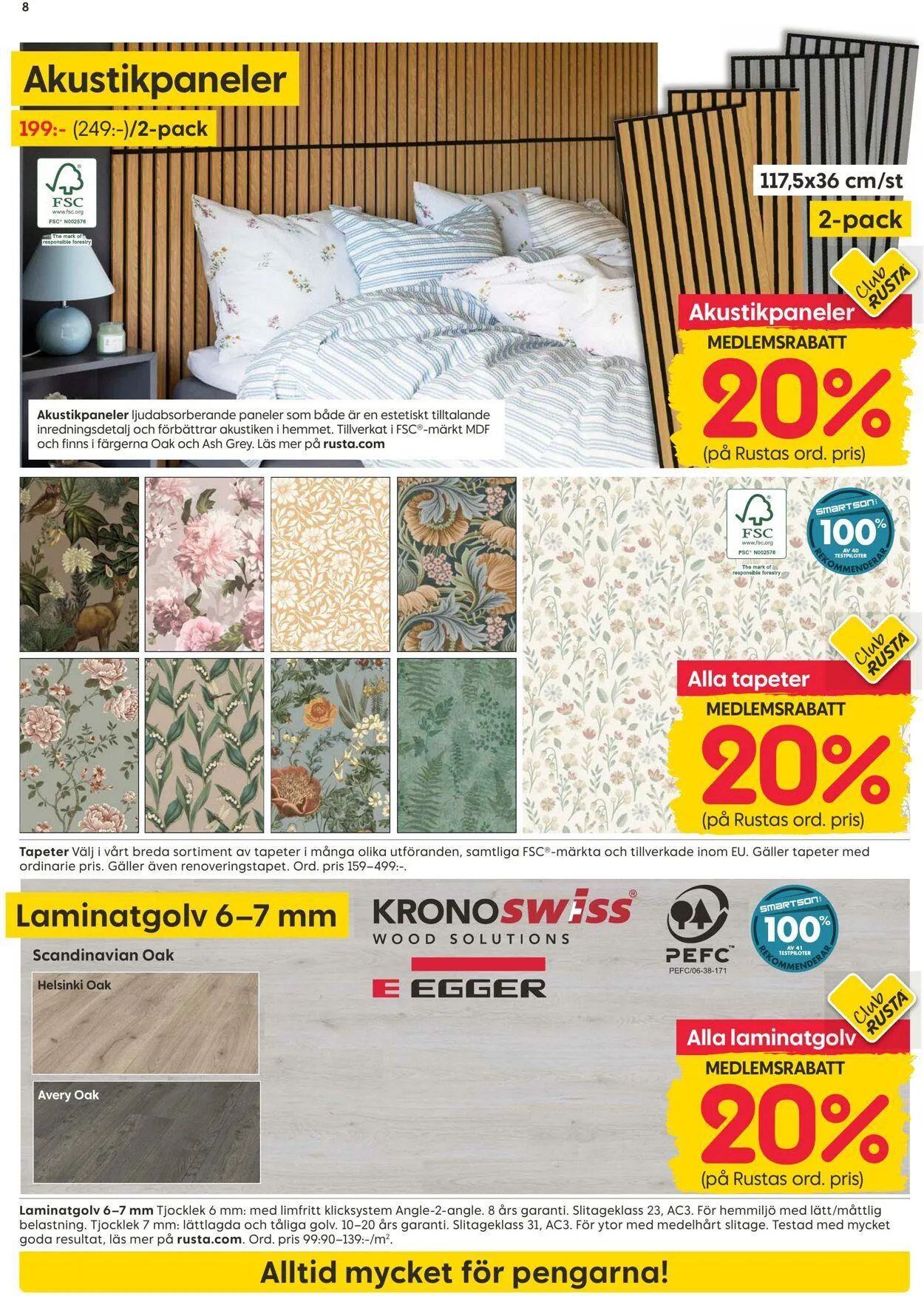 Rusta från 22 september till 6 oktober 2025 - Reklamblad sidor 8