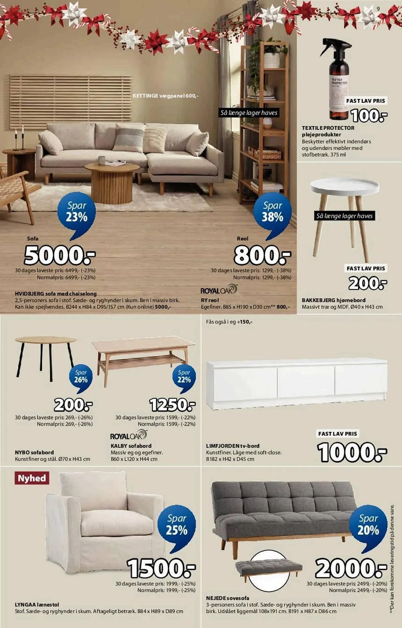 JYSK reklamblad från 31 oktober till 13 november 2025 - Reklamblad sidor 9