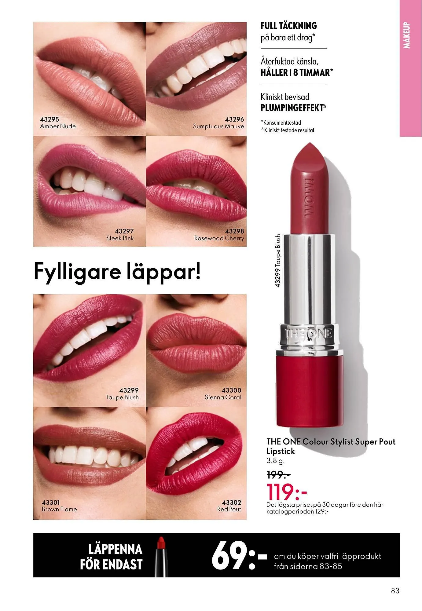 Oriflame reklamblad från 11 mars till 31 mars 2026 - Reklamblad sidor 83