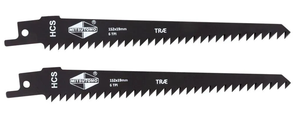 Tigersågblad trä 150 mm 2-pack