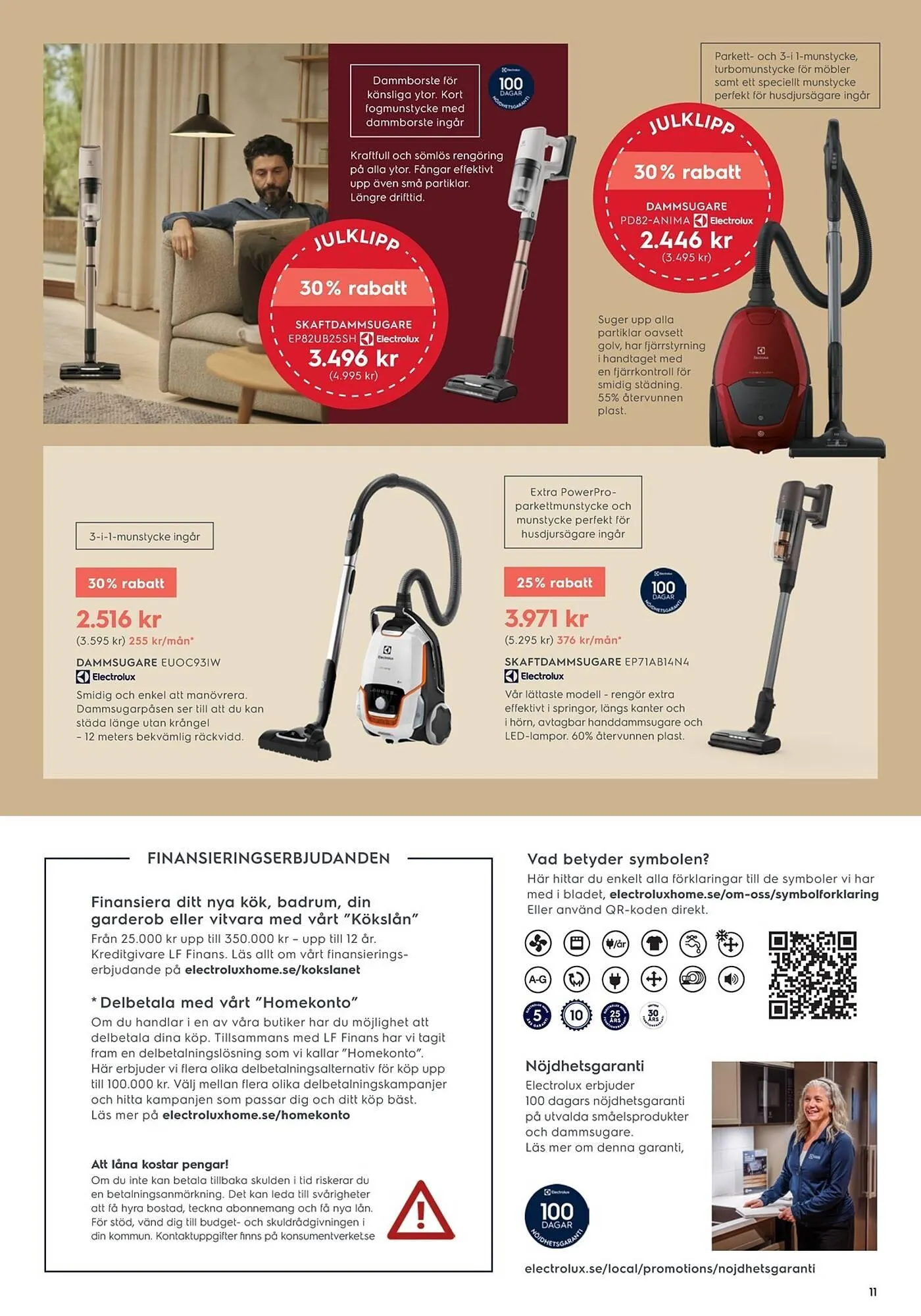 Electrolux Home reklamblad från 3 december till 23 december 2025 - Reklamblad sidor 11