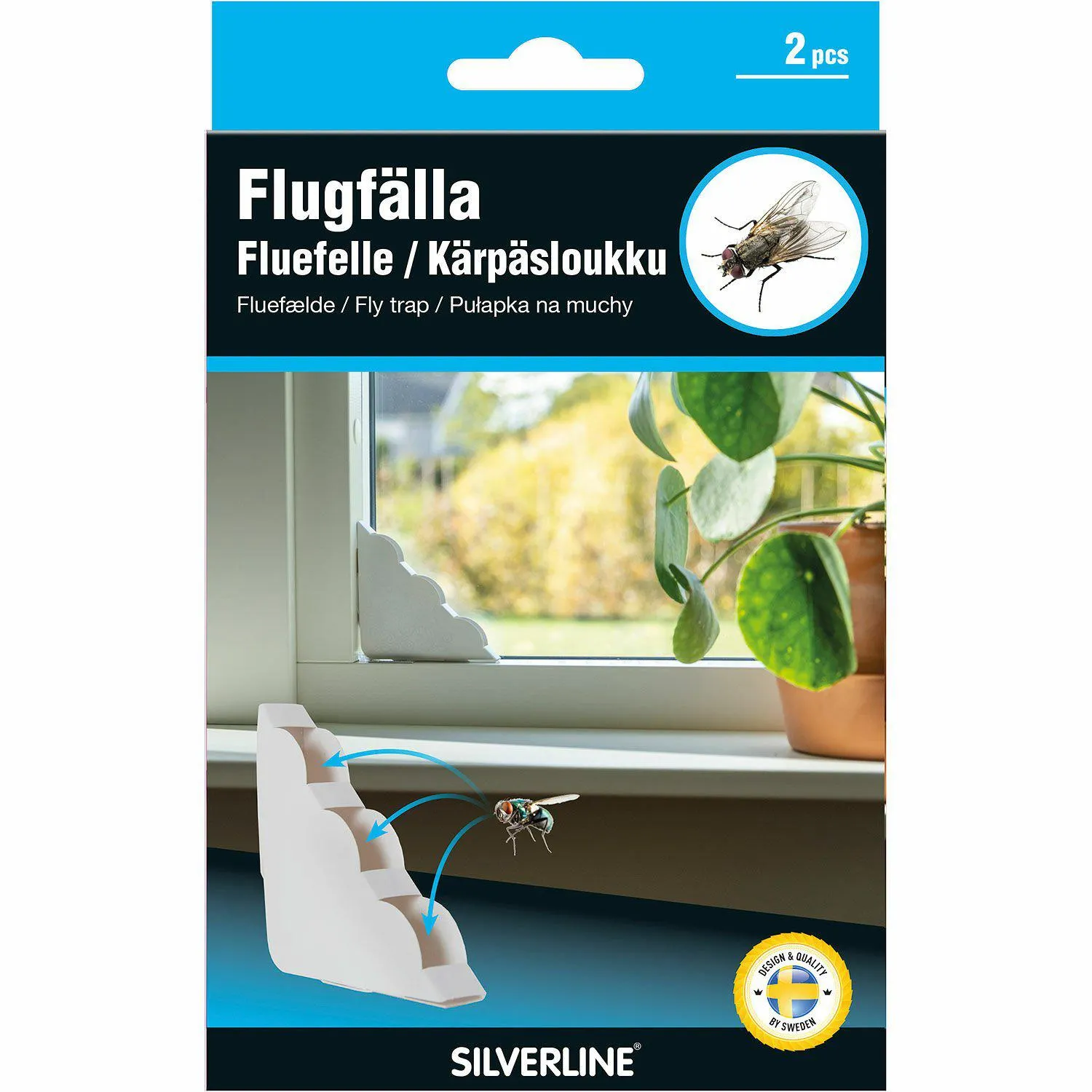 Flugfälla Silverline Fönster