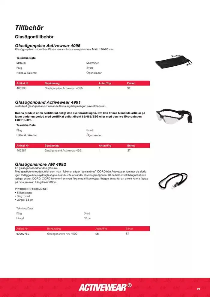 Activewear från 30 oktober till 13 november 2024 - Reklamblad sidor 23