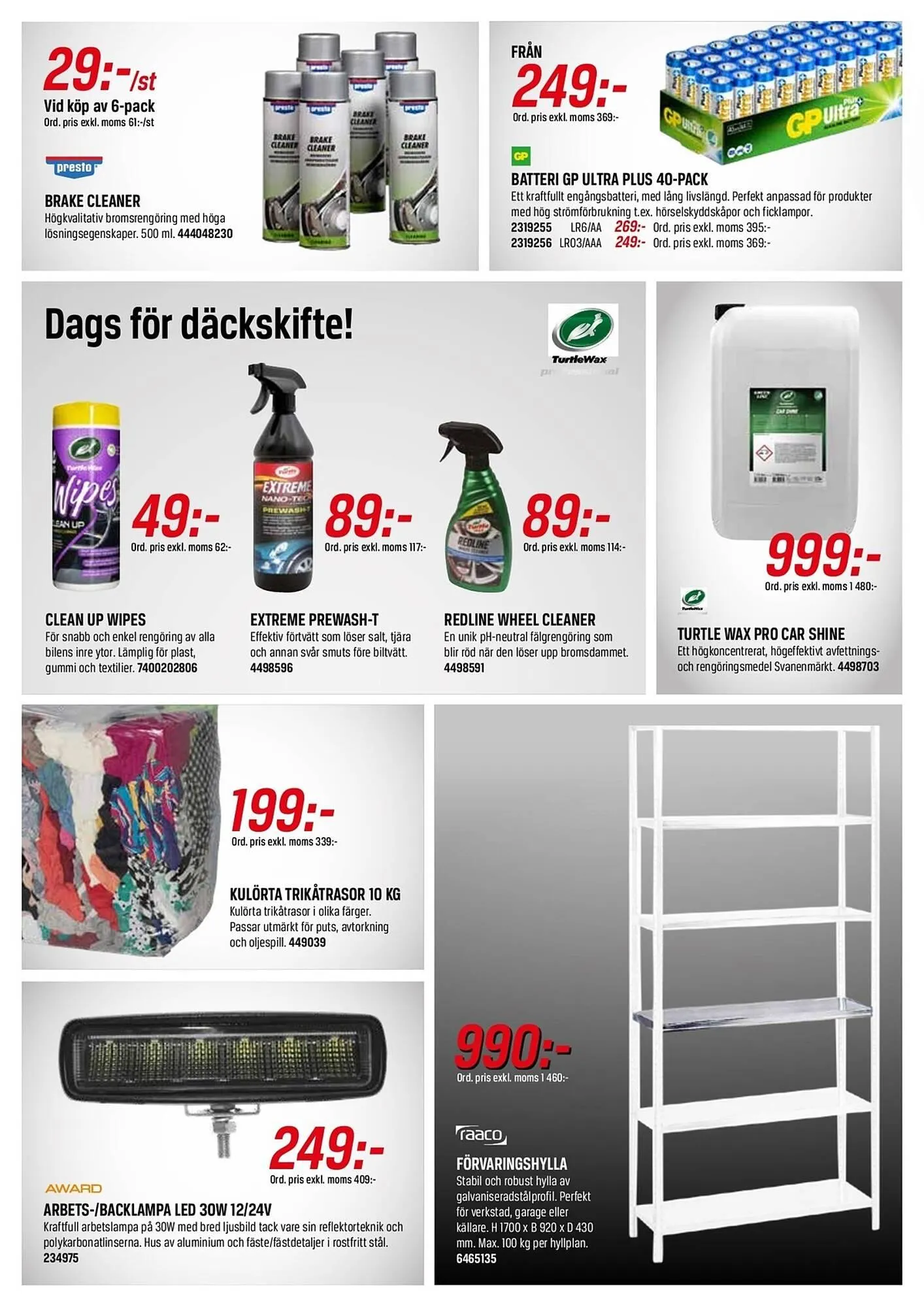 Swedol reklamblad från 1 mars till 31 mars 2025 - Reklamblad sidor 2