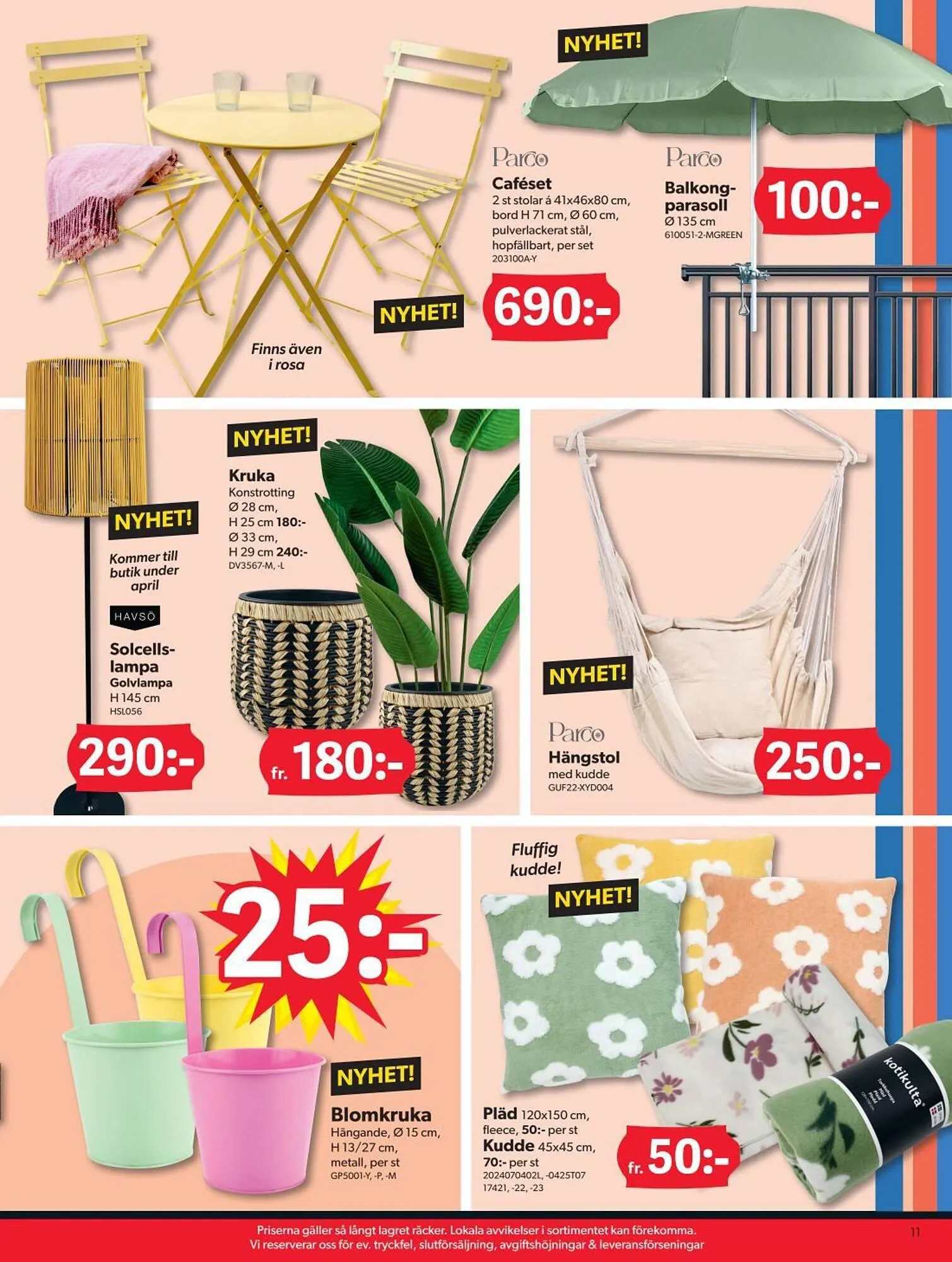 DollarStore reklamblad från 7 april till 30 juni 2025 - Reklamblad sidor 11