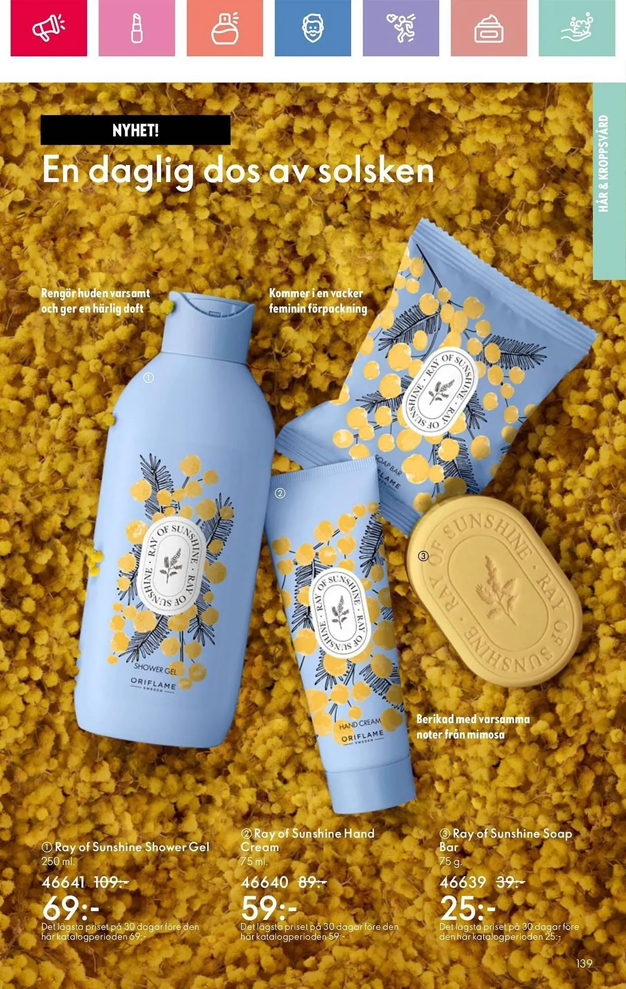 Oriflame reklamblad från 10 mars till 29 mars 2025 - Reklamblad sidor 139