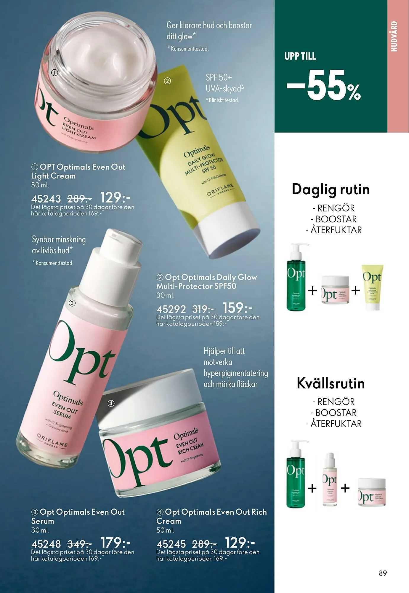 Oriflame reklamblad från 29 oktober till 18 november 2025 - Reklamblad sidor 89