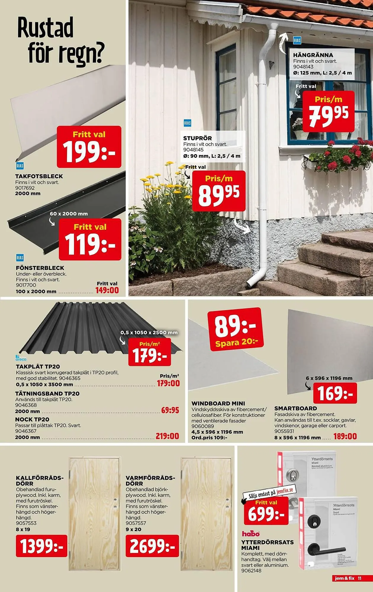 Jem&Fix reklamblad från 24 september till 8 oktober 2023 - Reklamblad sidor 11
