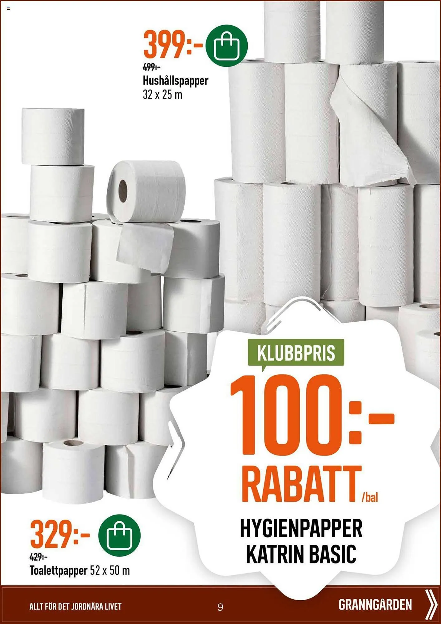 Granngården reklamblad från 22 september till 1 oktober 2023 - Reklamblad sidor 9