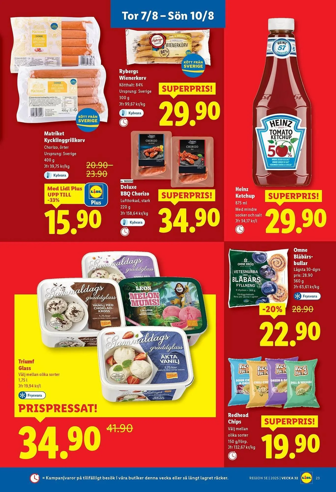 Lidl reklamblad från 4 augusti till 10 augusti 2025 - Reklamblad sidor 27