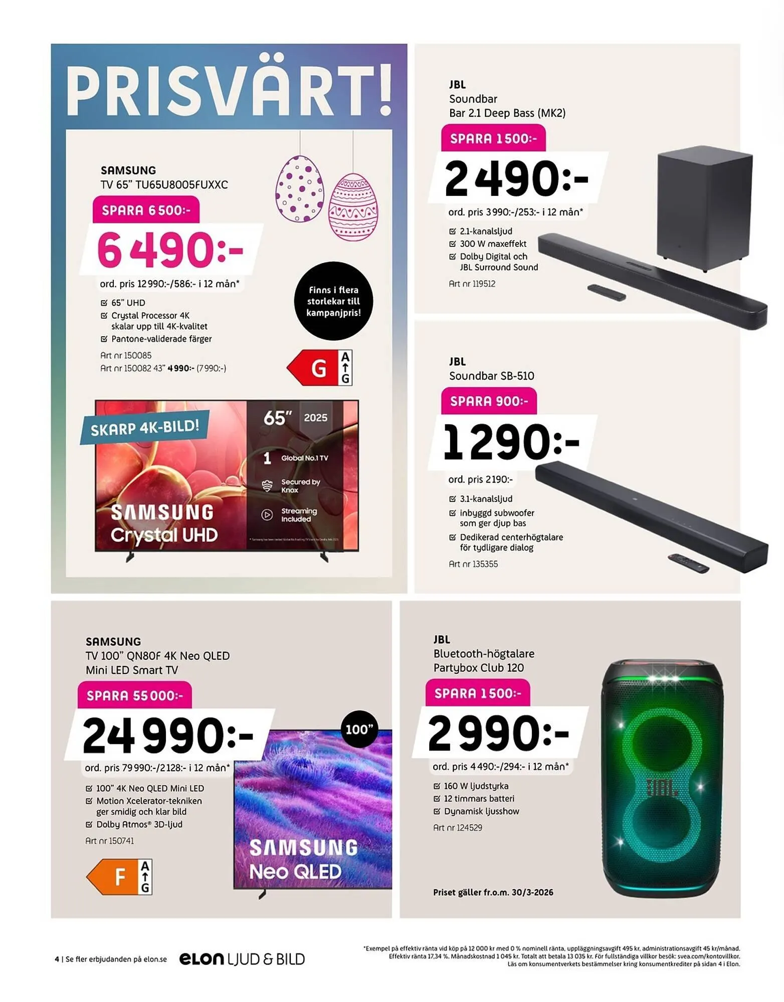 Elon reklamblad från 23 mars till 12 april 2026 - Reklamblad sidor 17