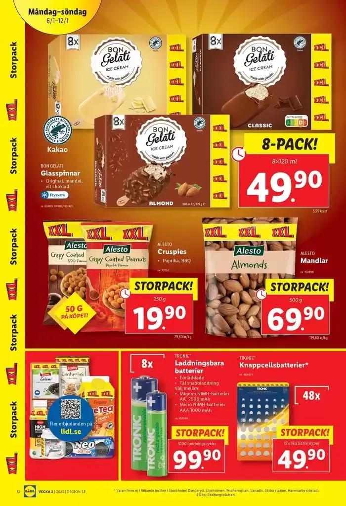Aktuella deals och erbjudanden från 6 januari till 12 januari 2025 - Reklamblad sidor 12