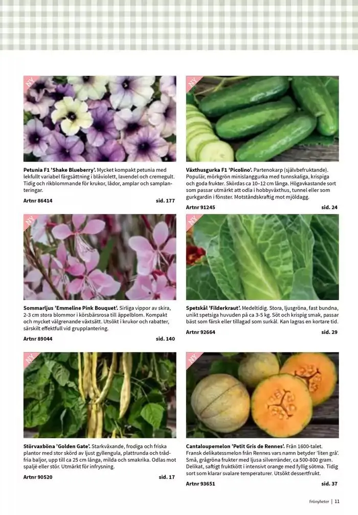 Frökatalog 2025! från 23 januari till 31 december 2025 - Reklamblad sidor 11