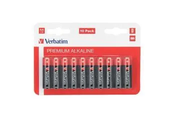Verbatim AA Alkaline Batteri, (LR6) 10-pack
