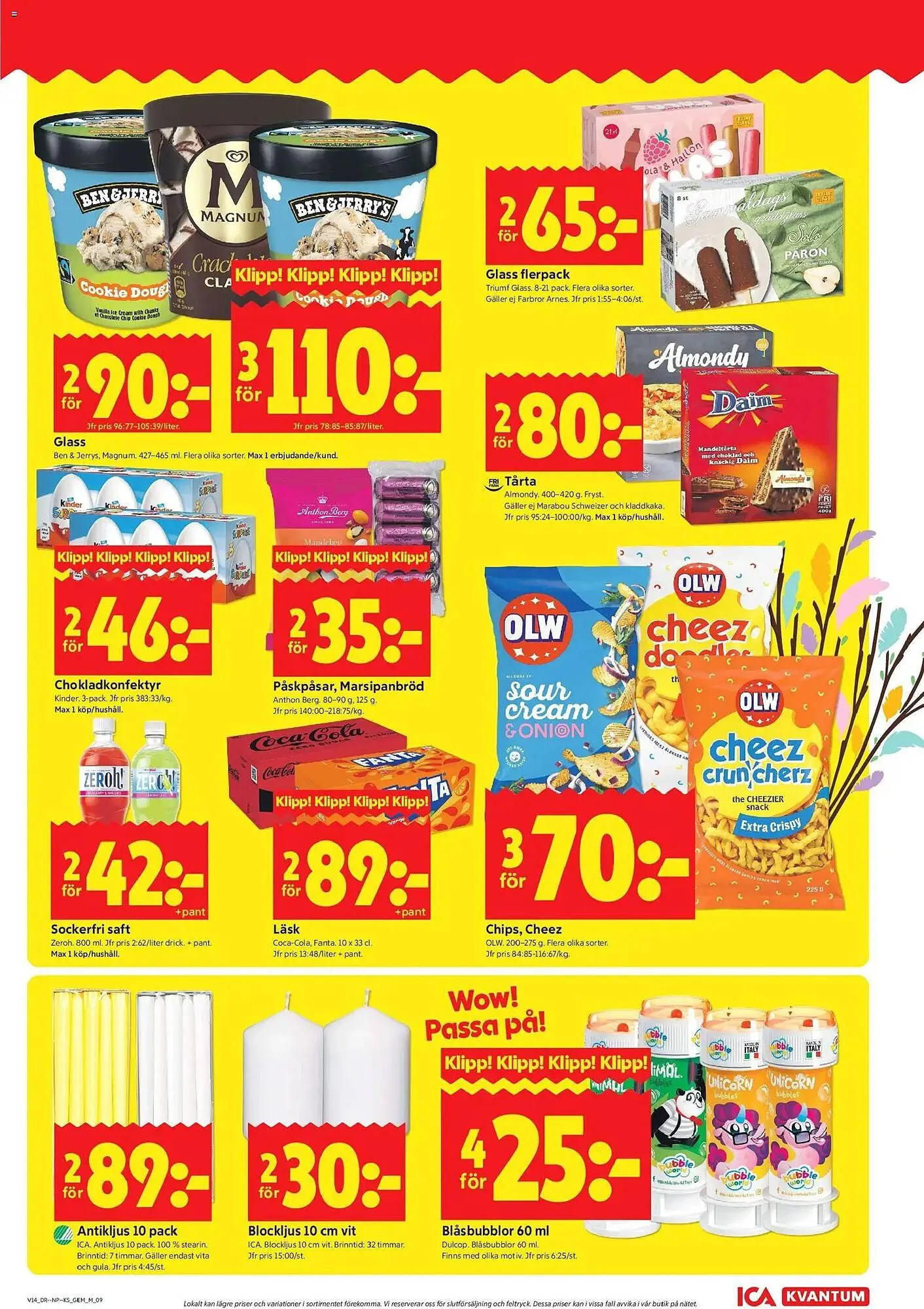 ICA Kvantum reklamblad från 30 mars till 5 april 2026 - Reklamblad sidor 9