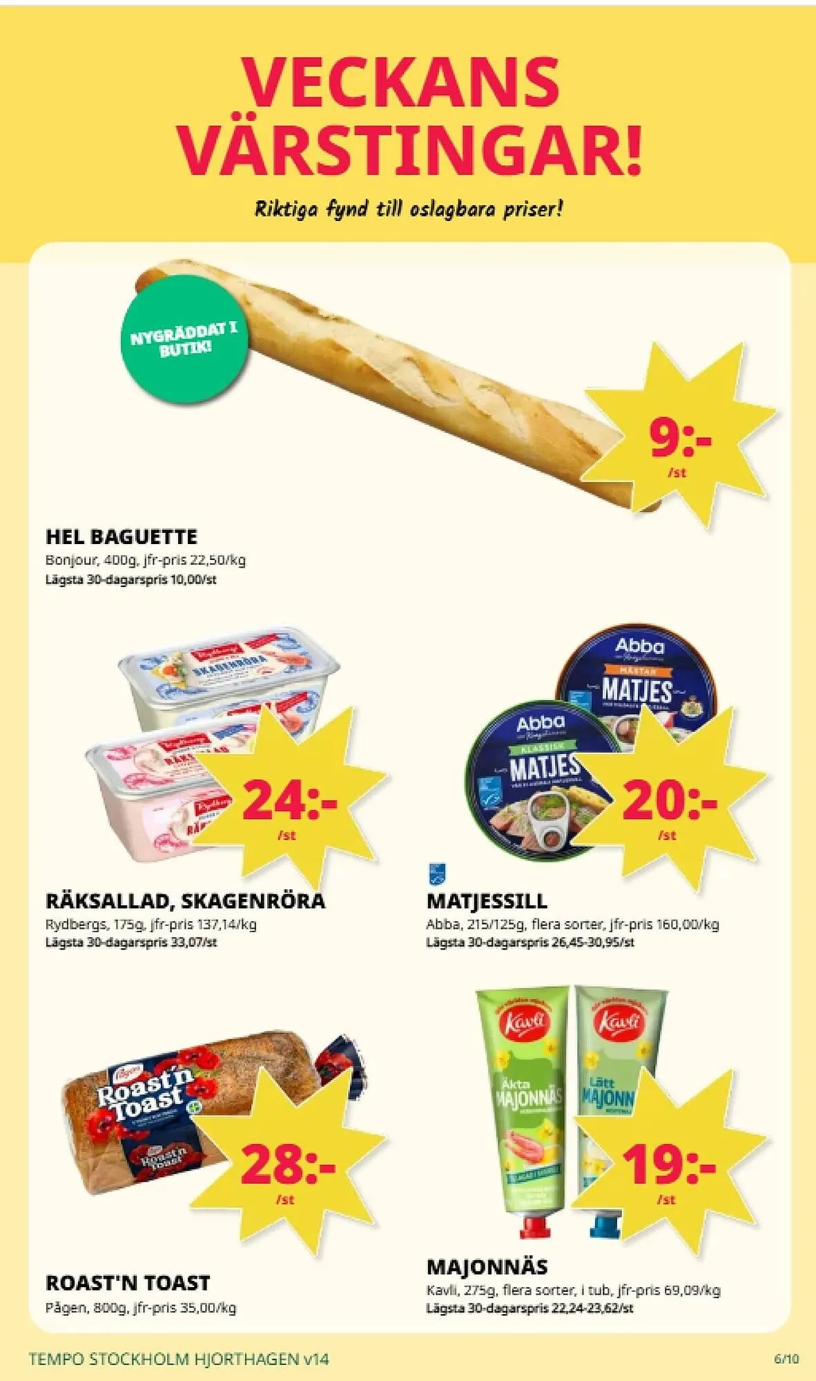 Tempo reklamblad från 1 april till 6 april 2026 - Reklamblad sidor 6