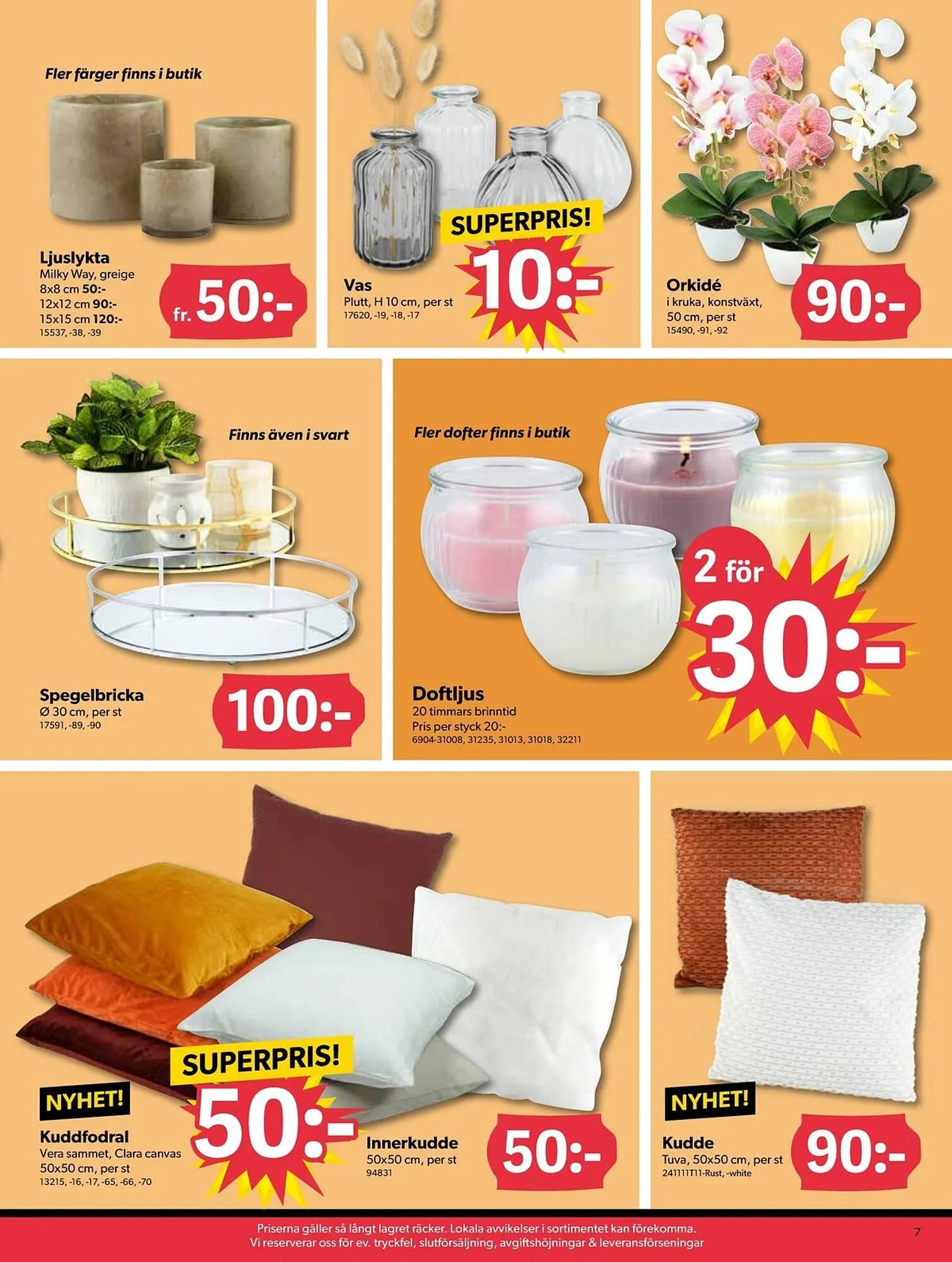 DollarStore annonsblad från 8 september till 21 september 2025 - Reklamblad sidor 7