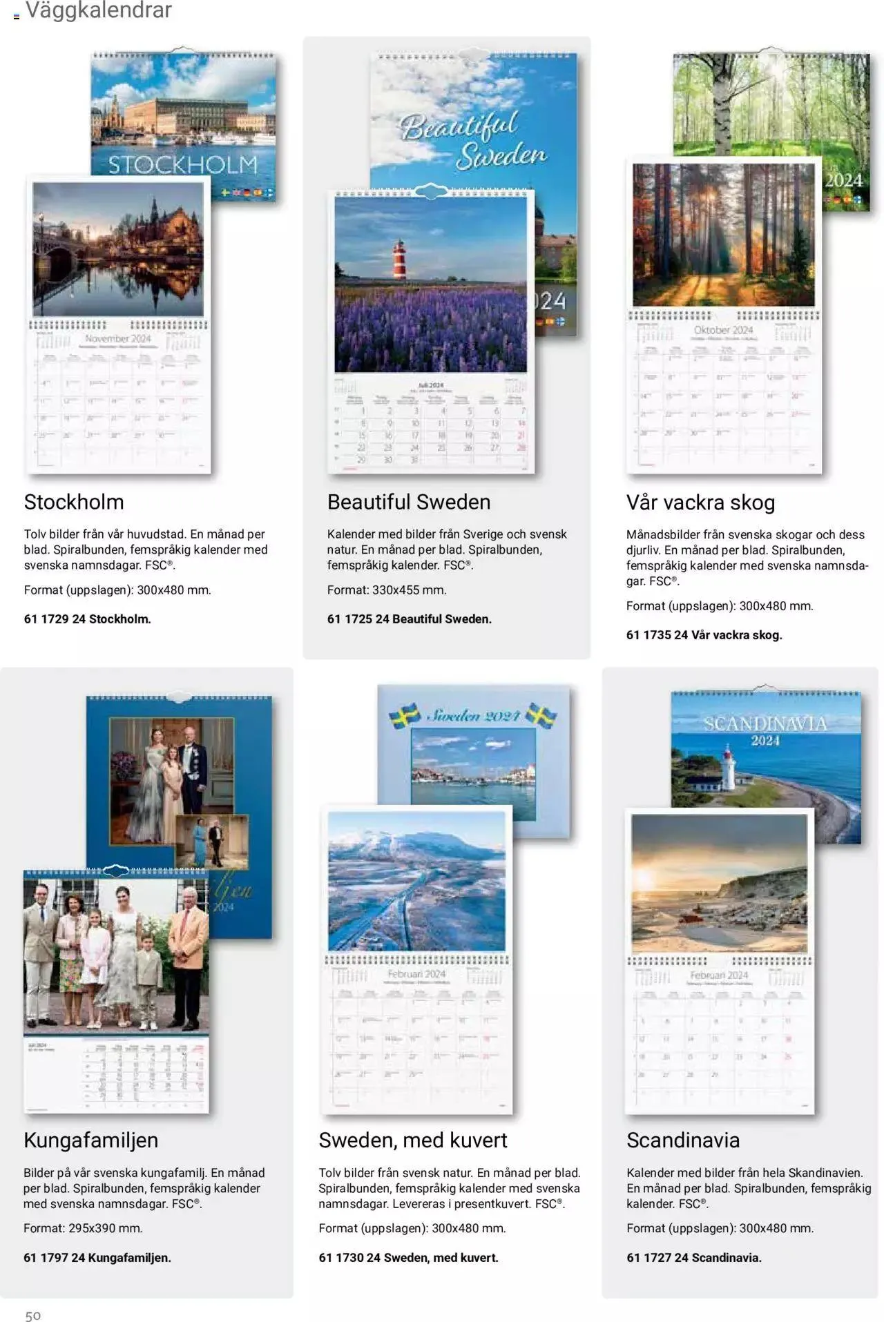 Kalendrar 2024 från 25 juli till 31 december 2023 - Reklamblad sidor 50