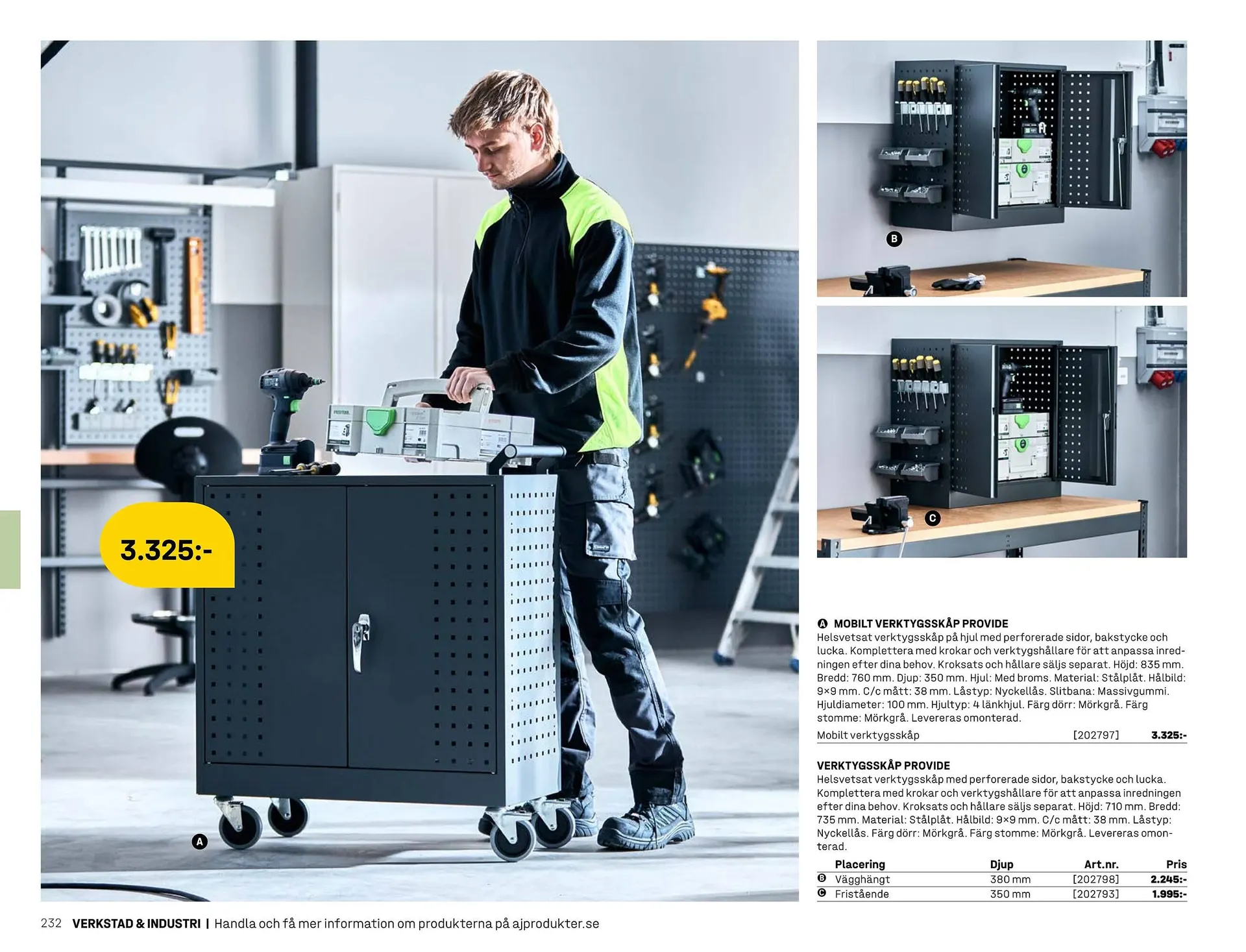 AJ Produkter reklamblad från 1 januari till 31 december 2025 - Reklamblad sidor 232