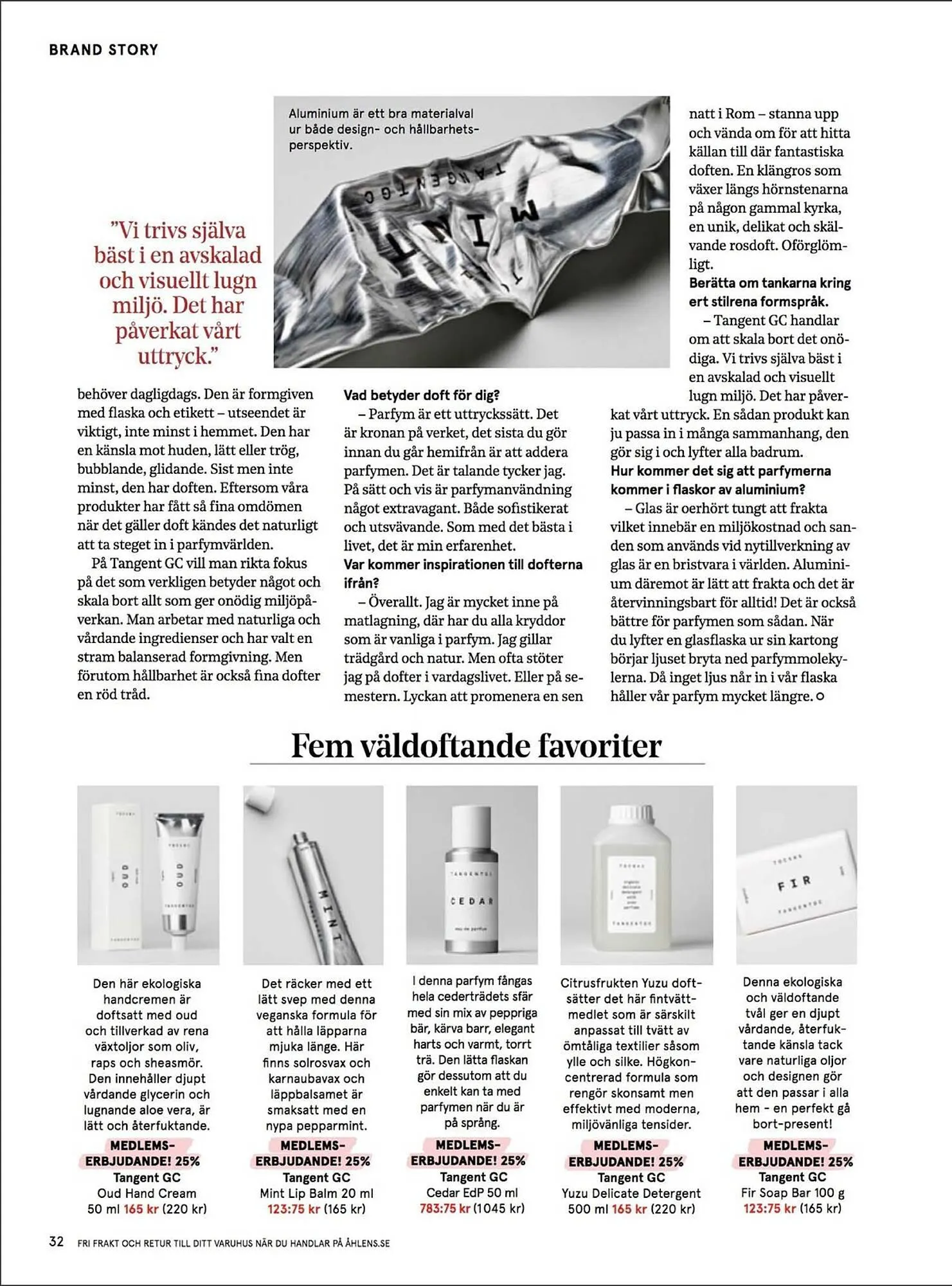 Åhléns reklamblad från 4 oktober till 24 oktober 2023 - Reklamblad sidor 32