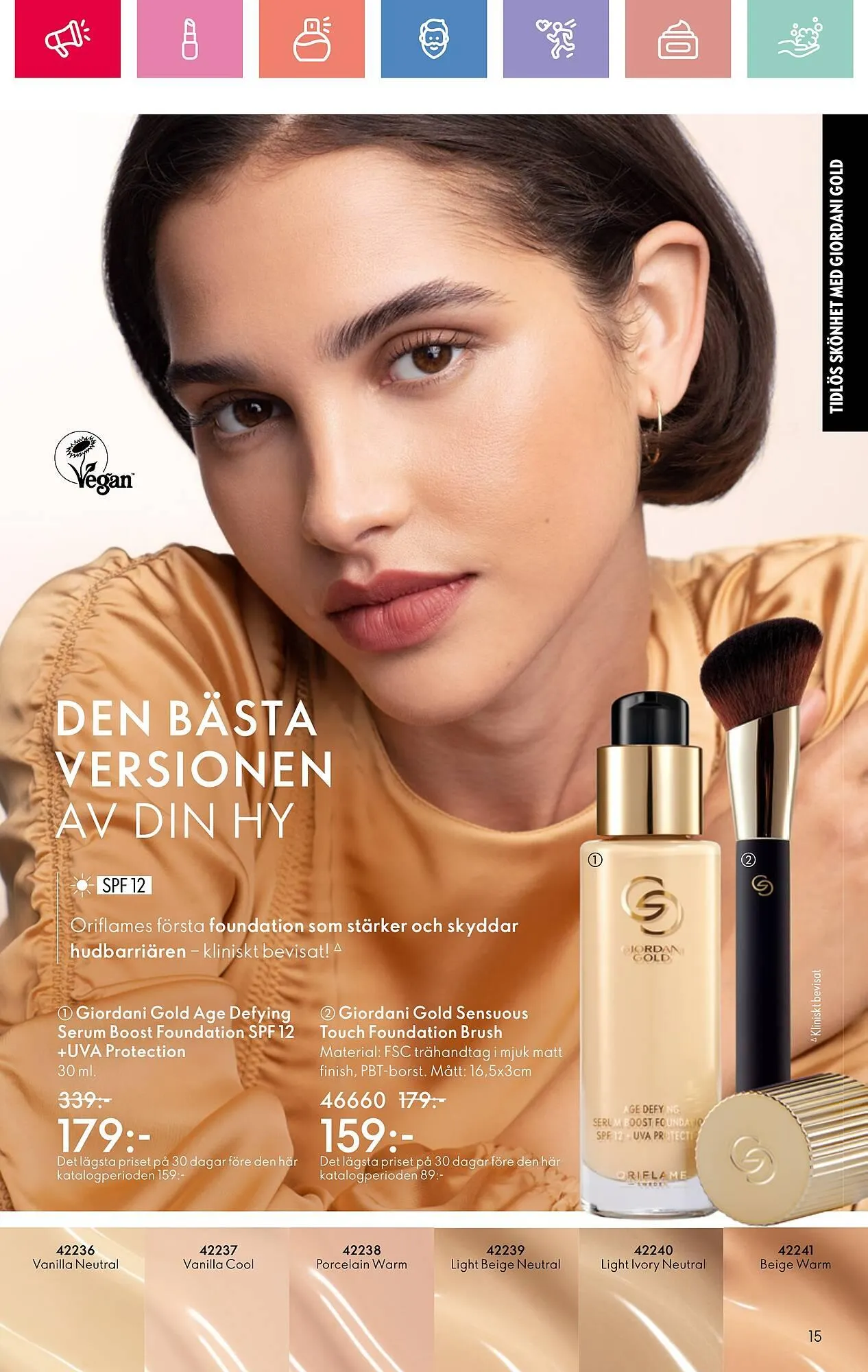 Oriflame reklamblad från 20 april till 9 maj 2025 - Reklamblad sidor 15
