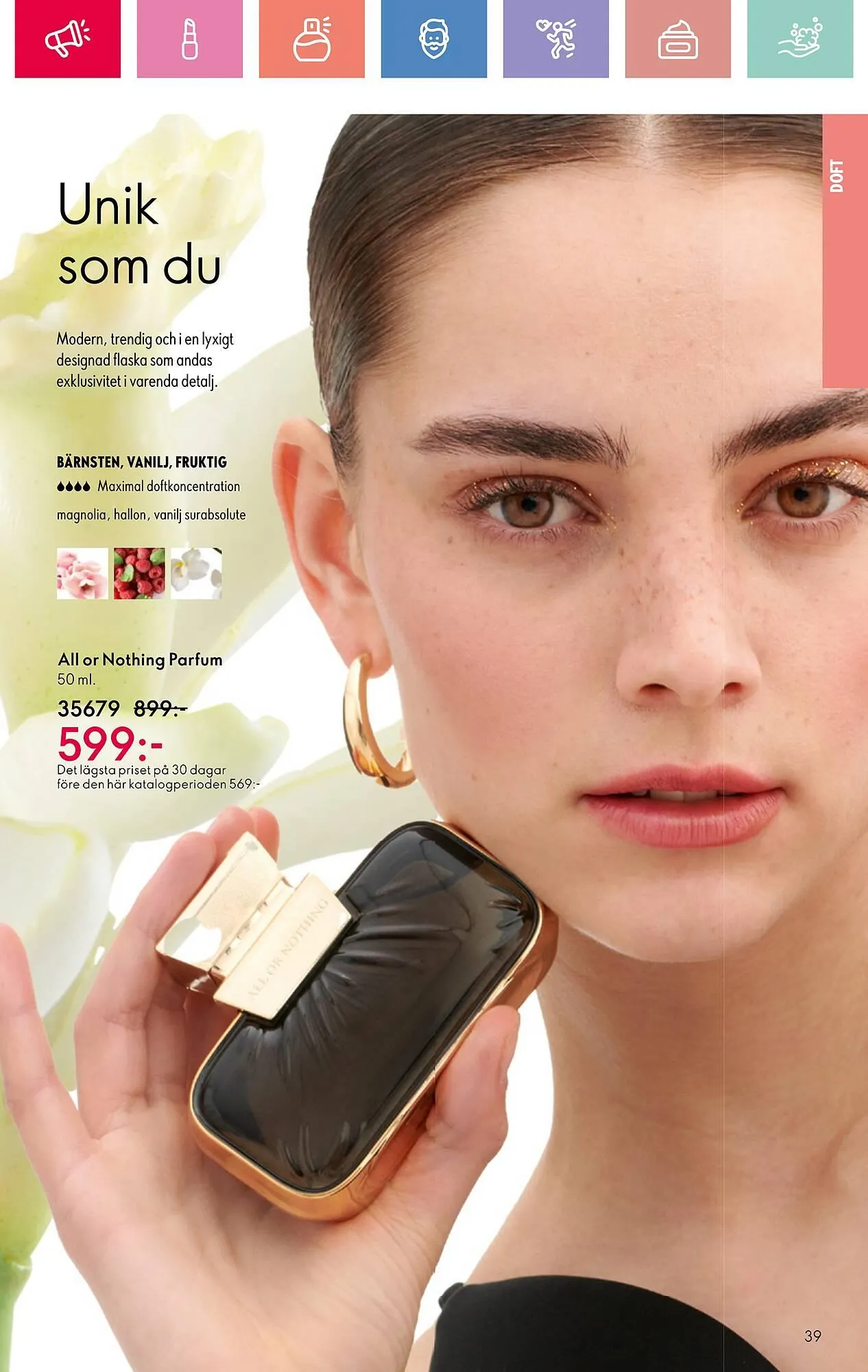 Oriflame reklamblad från 20 april till 9 maj 2025 - Reklamblad sidor 39