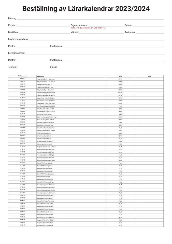 Office Depot 2023 - 2024 från 8 februari till 31 december 2025 - Reklamblad sidor 17