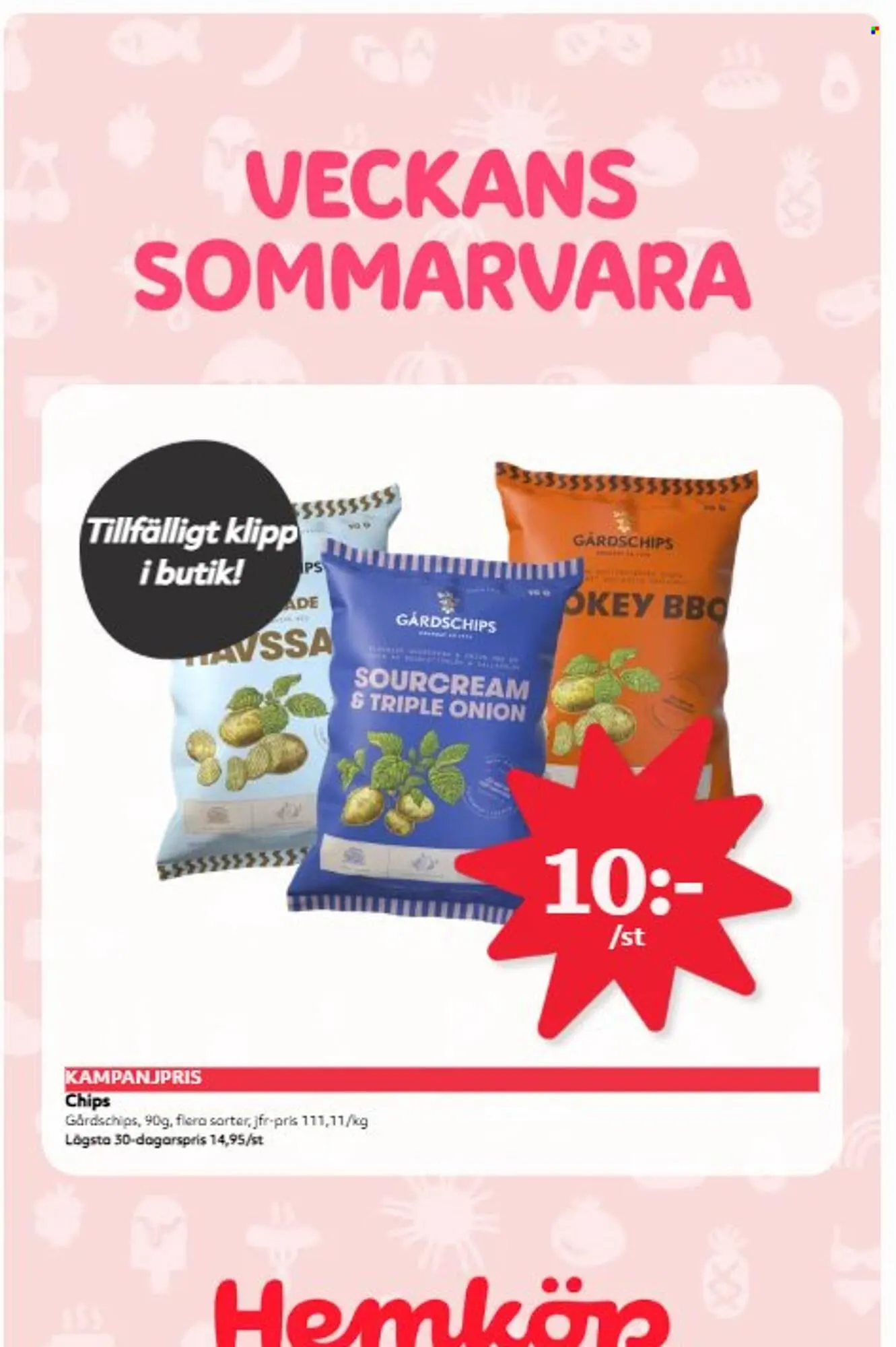 Hemköp reklamblad från 7 juli till 14 juli 2025 - Reklamblad sidor 5
